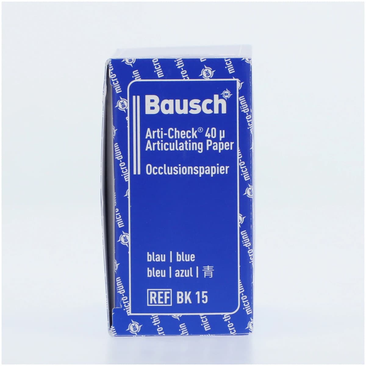 Arti-Check Articulating Paper Roll, with Dispenser, 22 mm x 10 m, 40 microns, Blue, 1/Pk, BK15 thumbnail 3