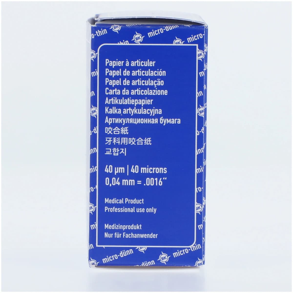 Arti-Check Articulating Paper Roll, with Dispenser, 22 mm x 10 m, 40 microns, Blue, 1/Pk, BK15 thumbnail 5
