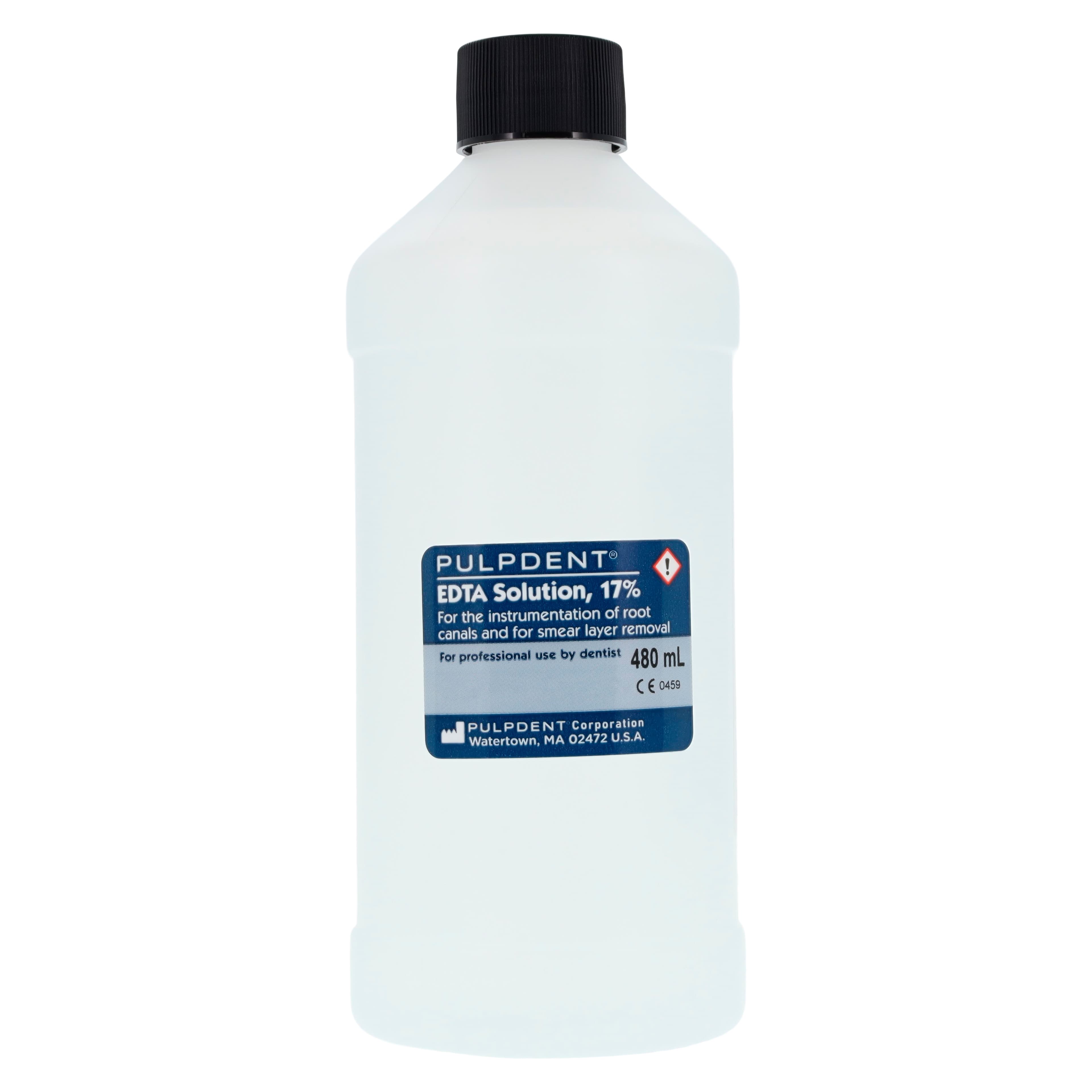 Pulpdent EDTA Solution 17%, 480 mL (16 oz) Bottle, EDTA-480 - EDTA Solution 17% 480ml (16oz) - Image 1