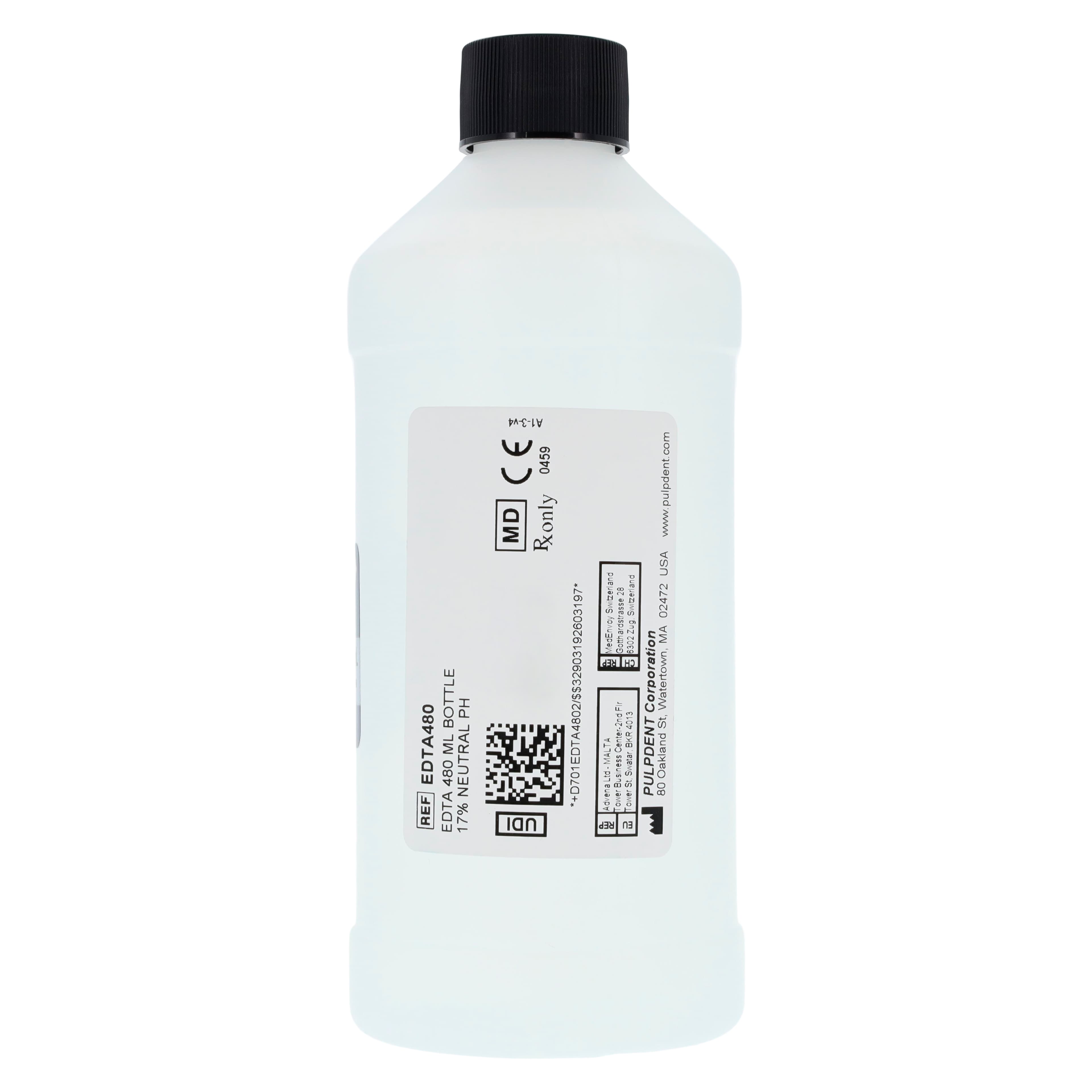 Pulpdent EDTA Solution 17%, 480 mL (16 oz) Bottle, EDTA-480 thumbnail 2