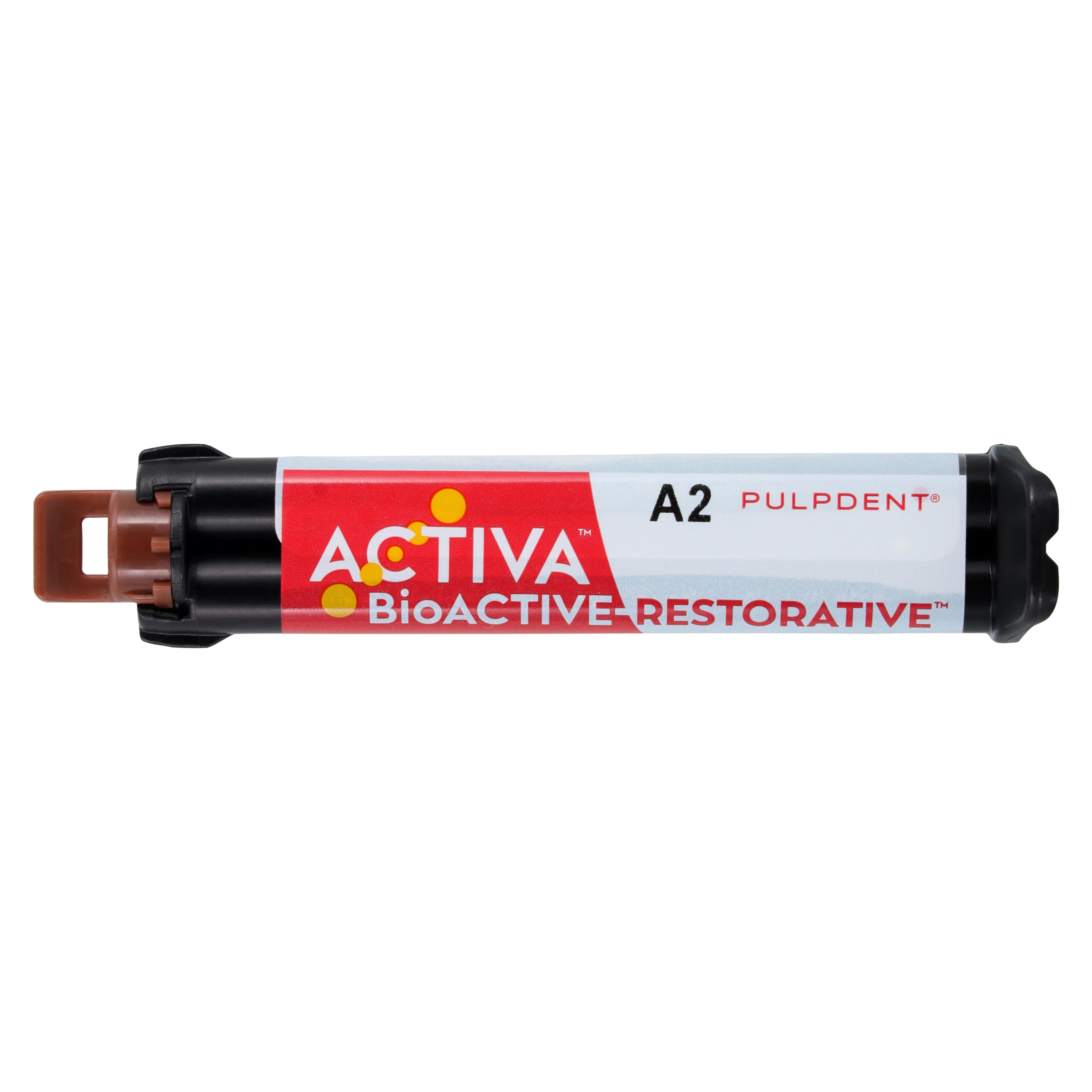 Activa BioACTIVE-Restorative Single Refill, A2, 5 mL (8 g) Syringe with 20 Mix Tips, VR1A2 thumbnail 2