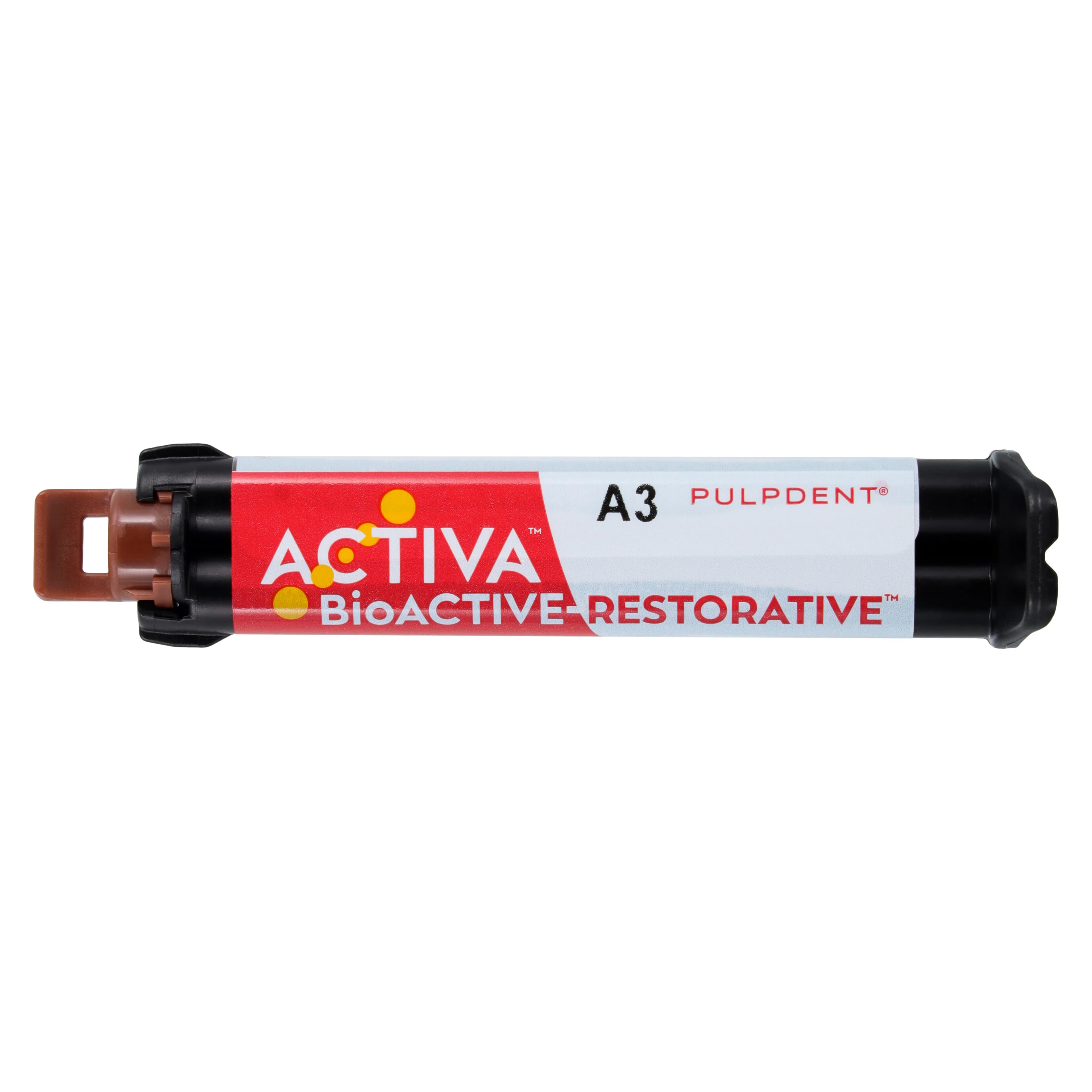 Activa BioActive-Restorative Syringe Refill, A3, 5 mL/8 g, 1 Syringe + 20 Mix Tips, VR1-A3 thumbnail 2