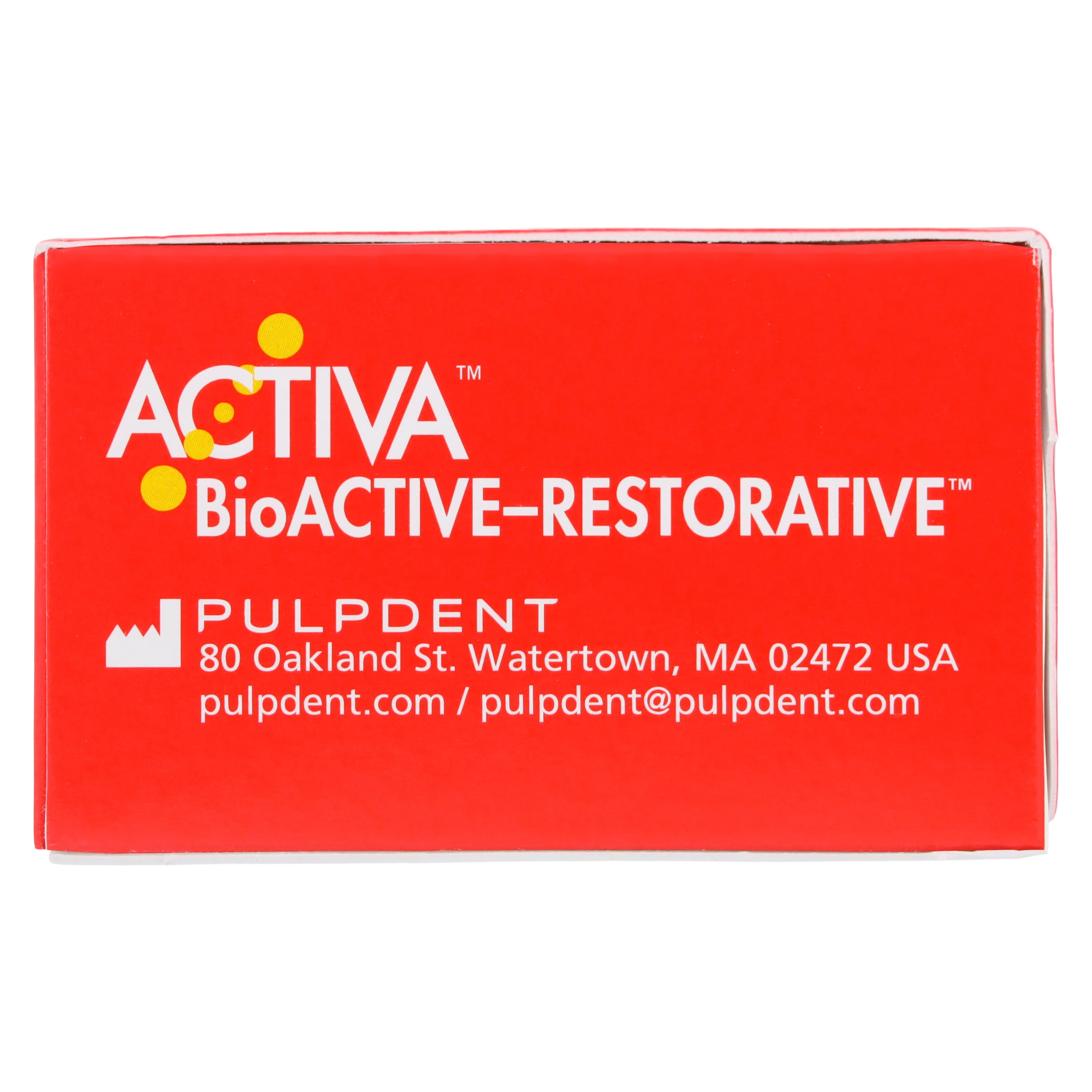 Pulpdent Activa BioACTIVE Restorative Value Pack, Universal Composite, A3 Shade, 5 mL Syringe thumbnail 9