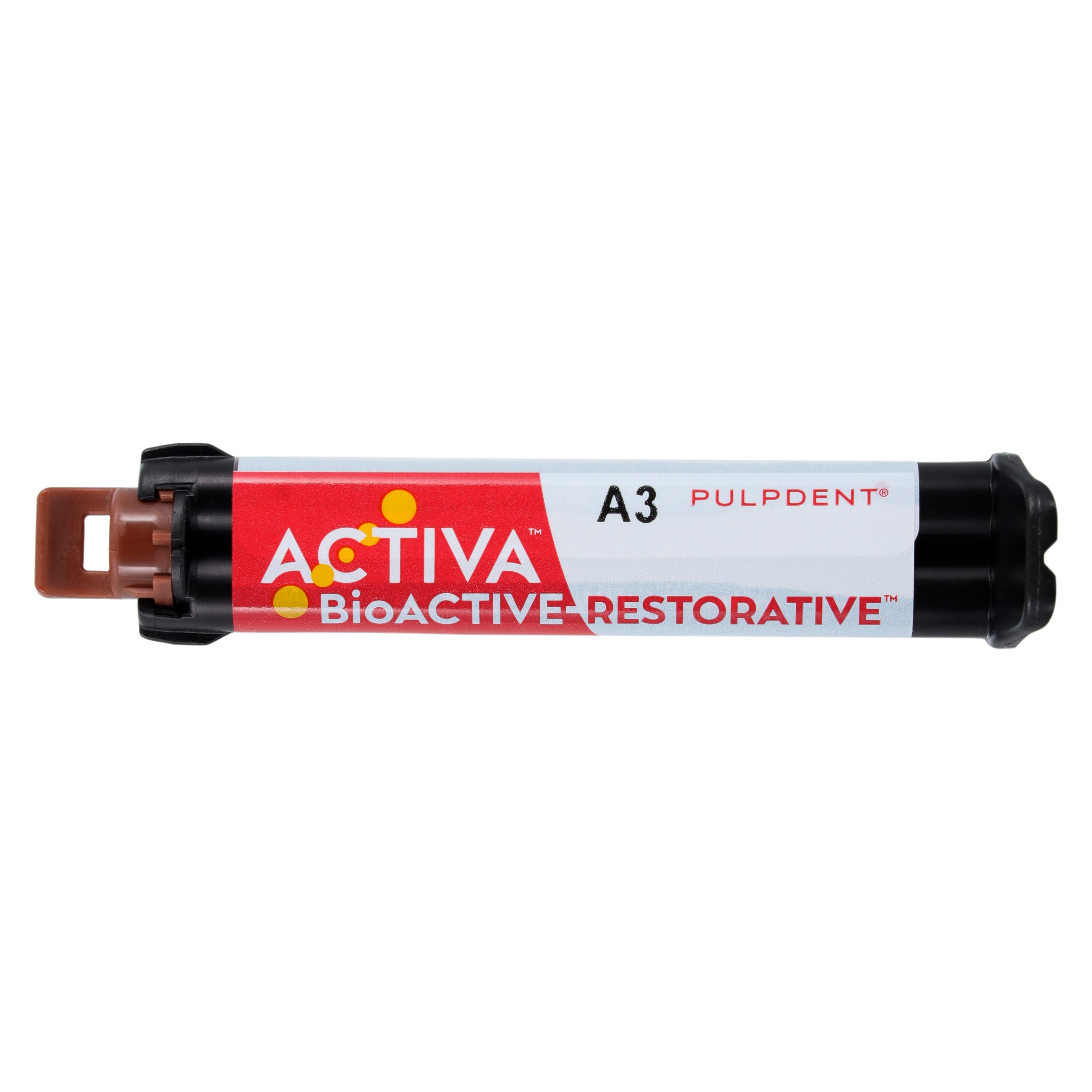 Pulpdent Activa BioACTIVE Restorative Value Pack, Universal Composite, A3 Shade, 5 mL Syringe thumbnail 2