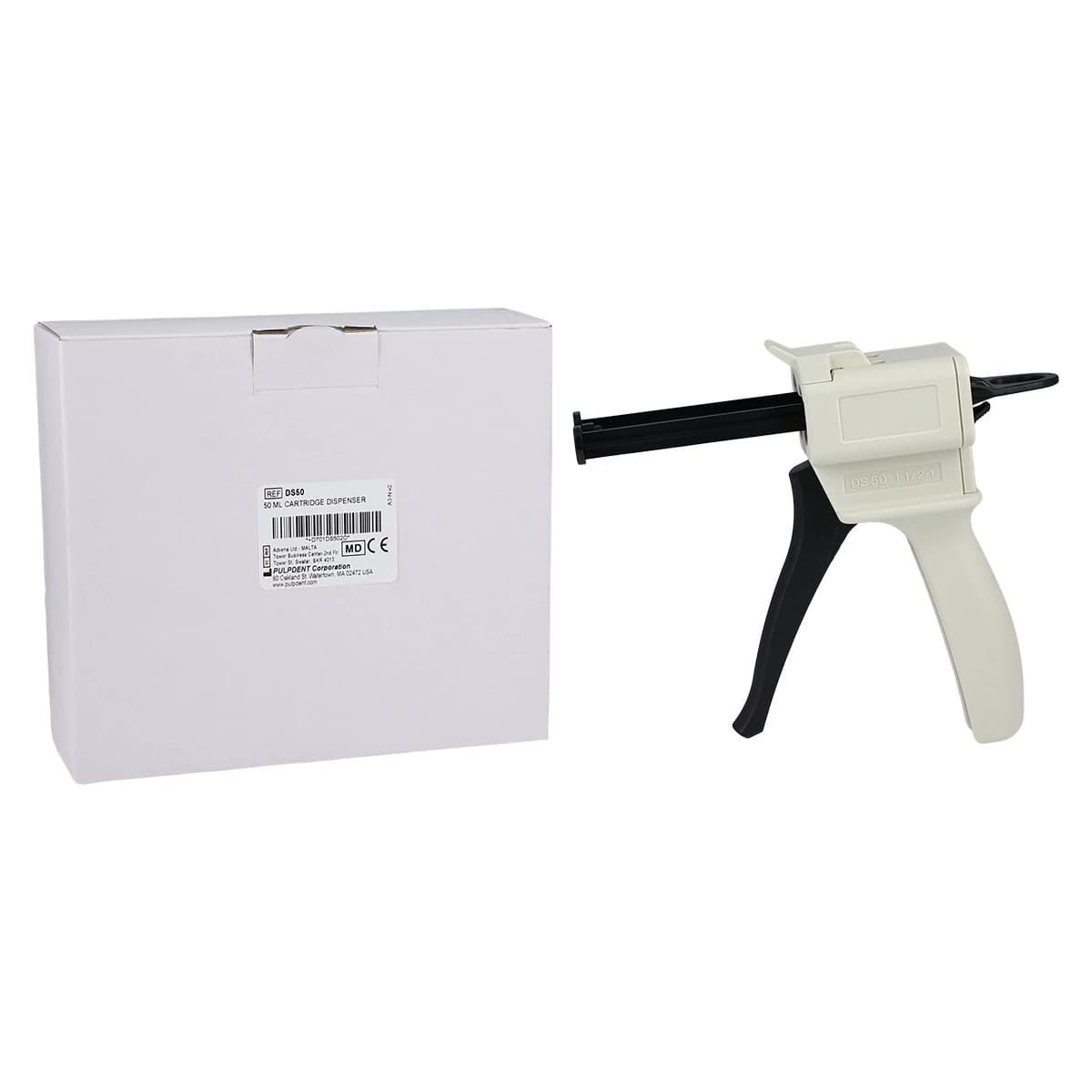 Pulpdent Spee-Dee Build-Up Dispenser Gun for 50 mL Automix Cartridges, DS50 - PULPDENT SPEE-DEE BUILD-UP MULTI-PURPOSE CORE & BUILD UP RESIN DS50 - Image 1