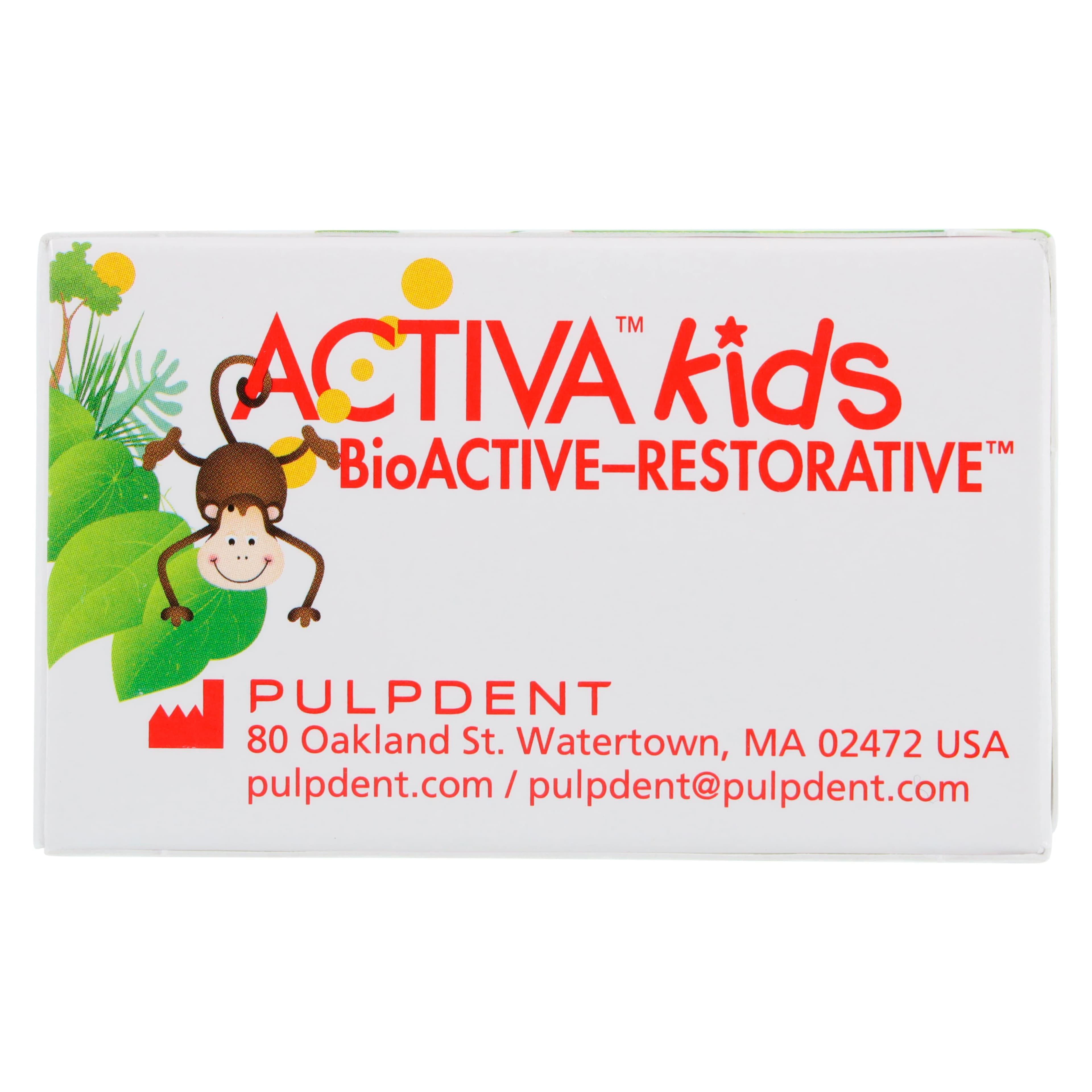 Activa Kids BioACTIVE-Restorative Starter Kit, Pedo Shade, 5 mL (8 g) Syringe, with Dispenser and 20 Mixing Tips, VKP thumbnail 11
