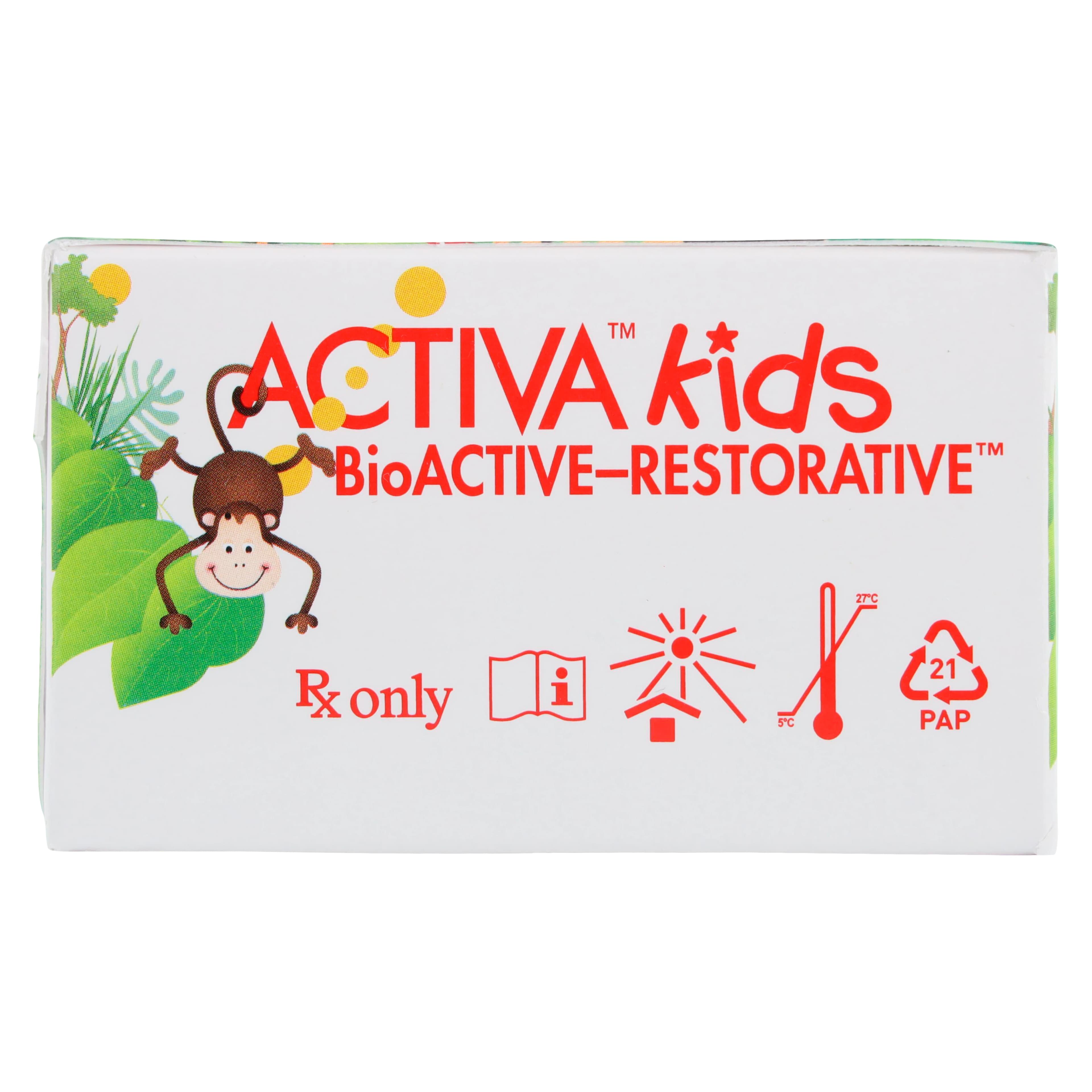 Activa Kids BioACTIVE-Restorative Value Refill, Pedo Shade (Opaque White), 2 x 5mL (8g) Syringes with 40 Automix Tips, VK2P thumbnail 8