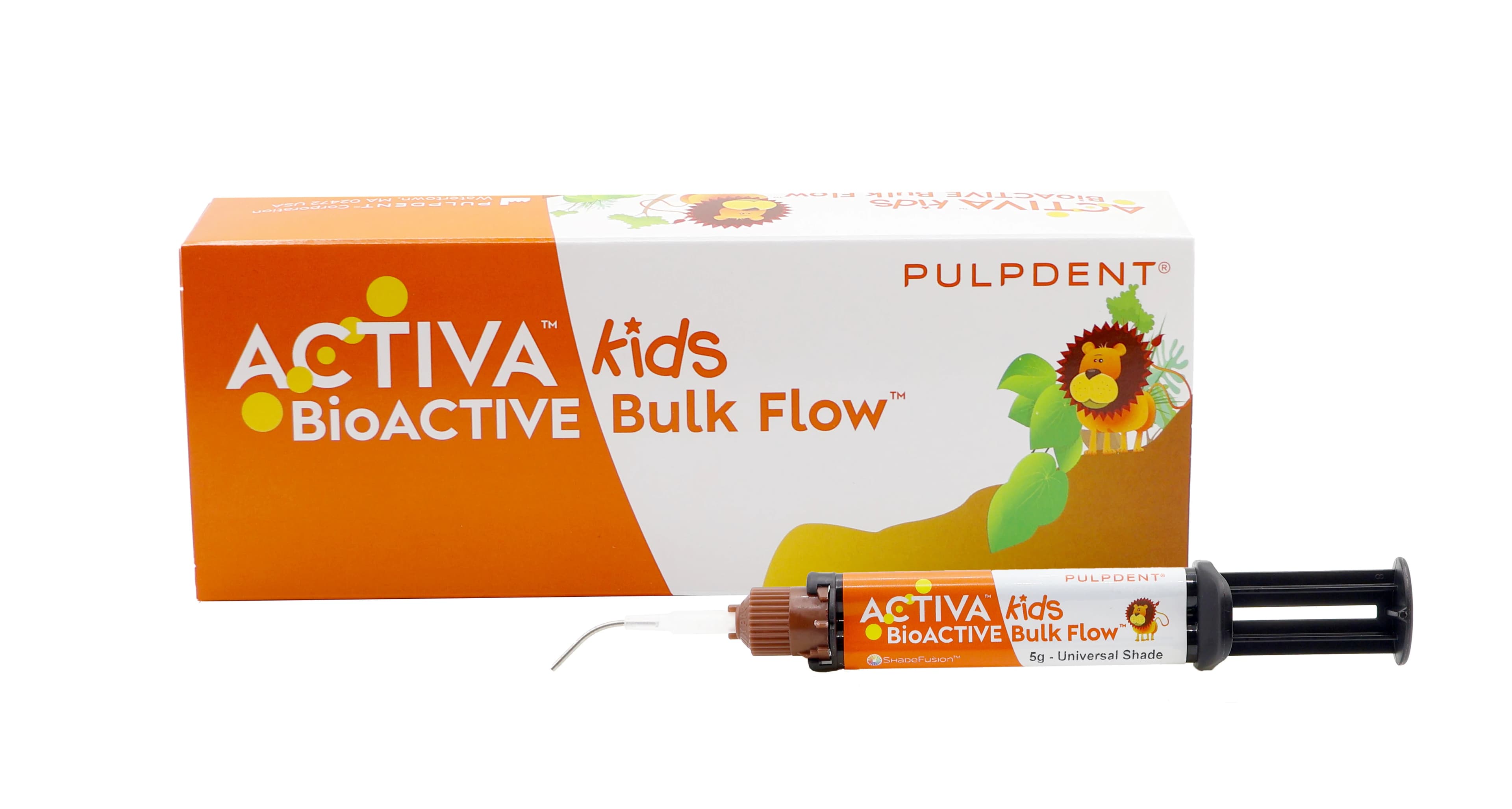 ACTIVA KIDS BioACTIVE Bulk Flow ShadeFusion Universal 5g Syringe Kit, VKBF1US thumbnail 2