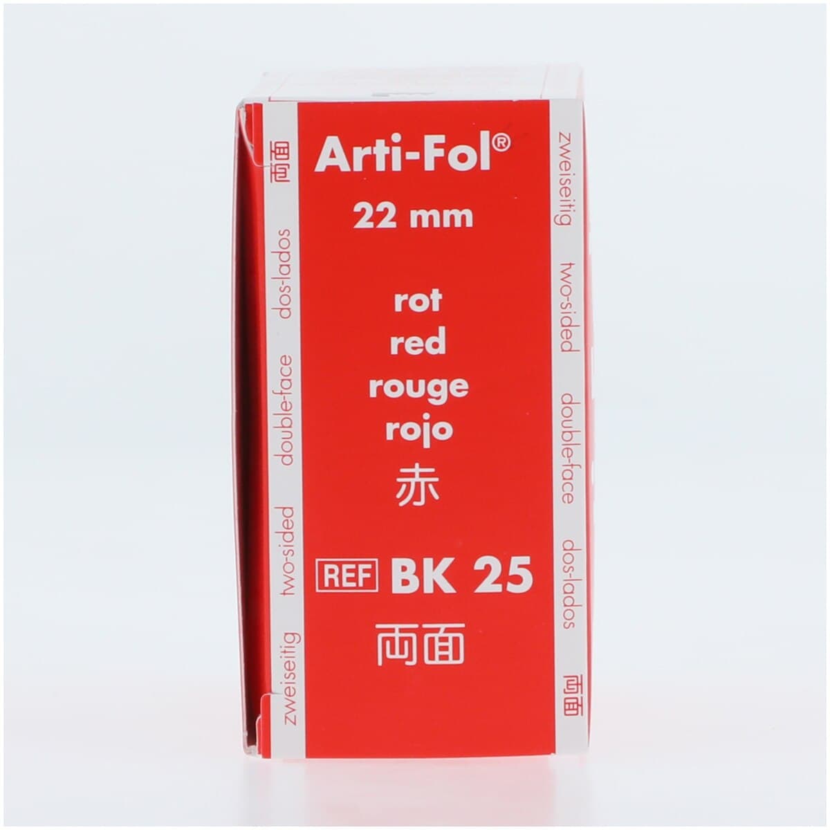 Arti-Fol II Ultra-Thin Two-Sided Articulating Film, 8 Microns, 22 mm x 20 m, Red/Red, 1 Roll/Pk, BK25 thumbnail 5