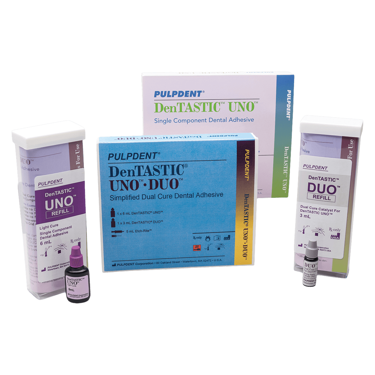 DenTASTIC UNO-DUO Adhesive System, Dual-Cure, Kit, 1/Pk, UNDO thumbnail 2