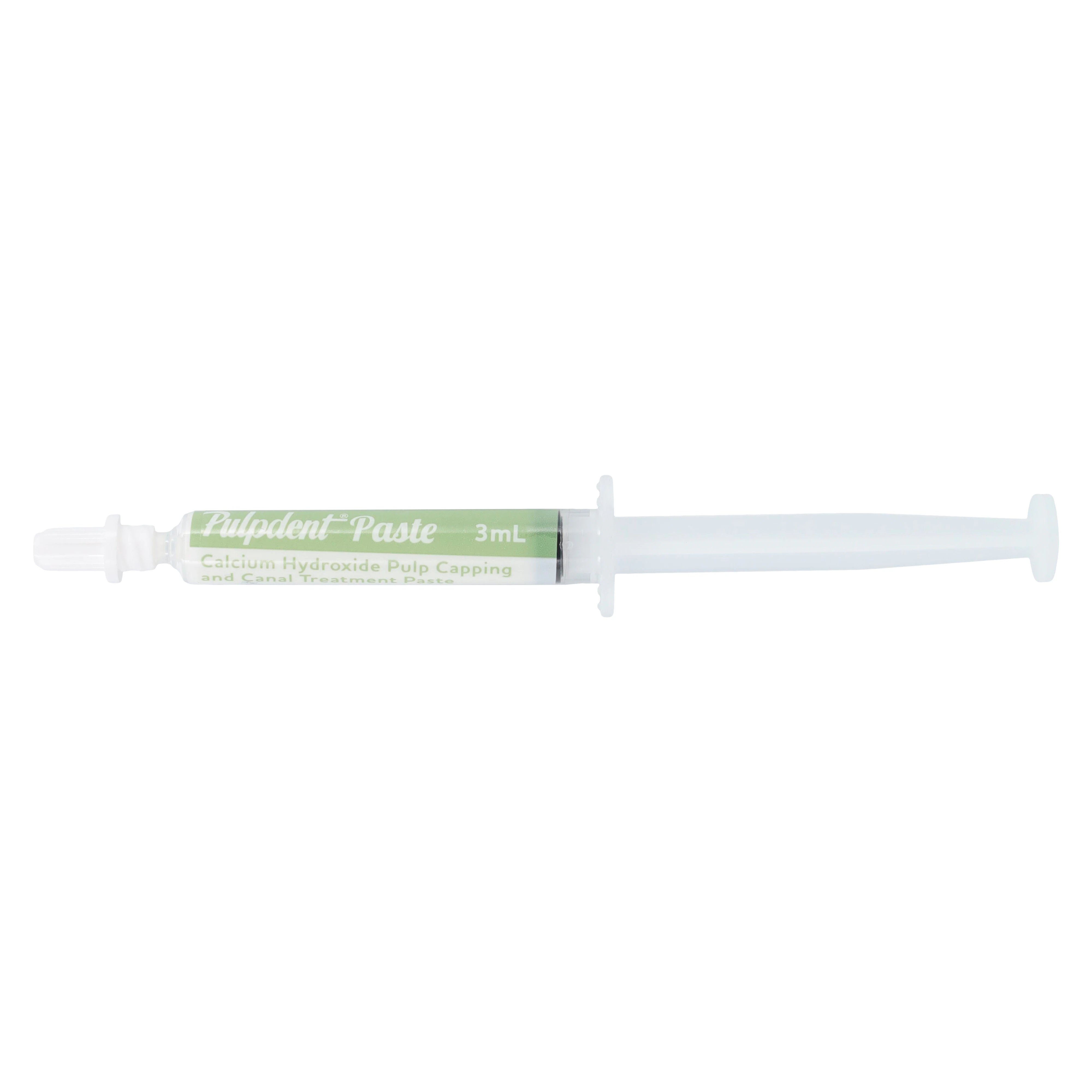 Pulpdent Paste Calcium Hydroxide Pulp Capping Paste, 3 mL Syringe, 1/Pk, PSY - Calcium Hydroxide Pulp Capping Paste, Syringe, 3 cc, 1/Pk, PSY - Image 1