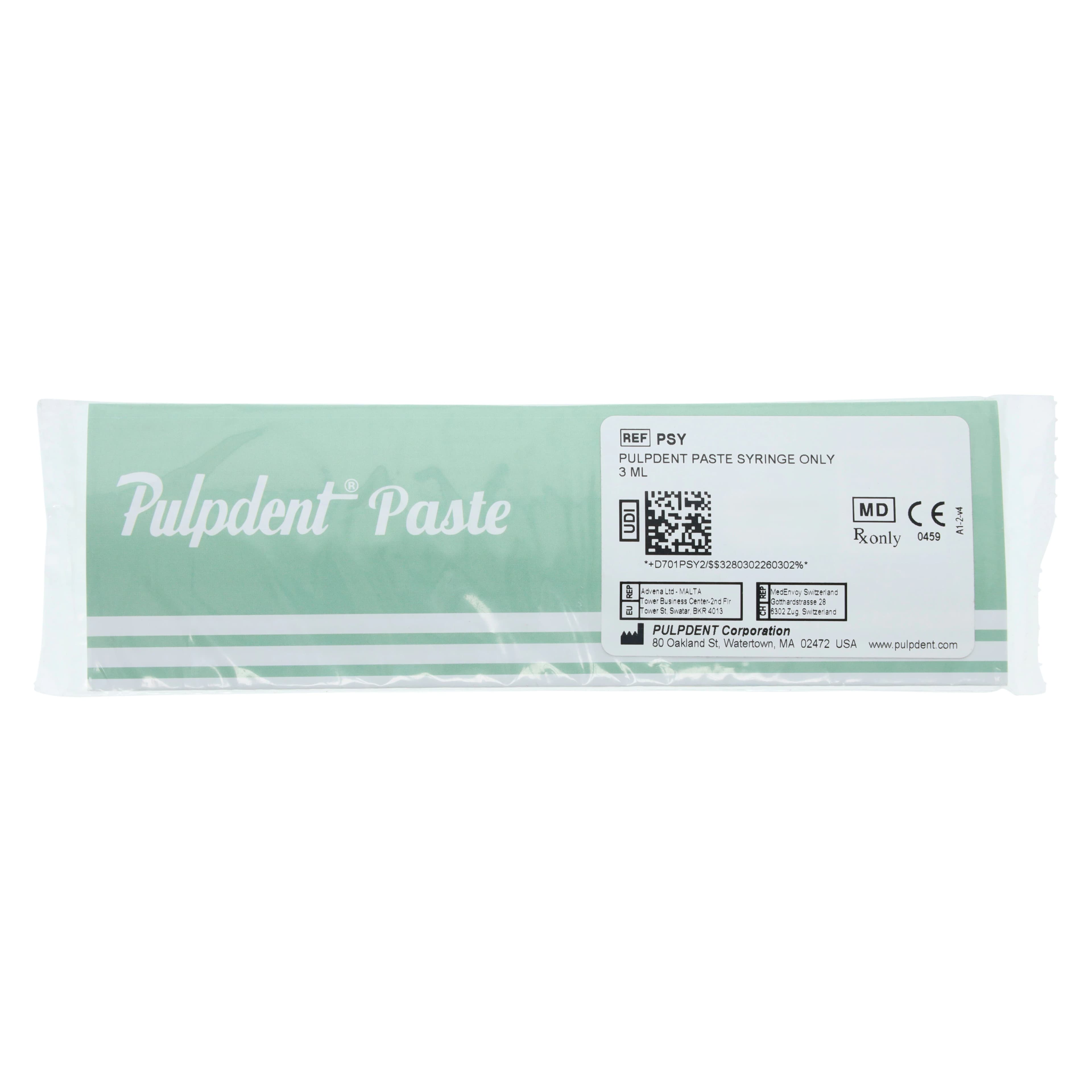 Pulpdent Paste Calcium Hydroxide Pulp Capping Paste, 3 mL Syringe, 1/Pk, PSY thumbnail 3