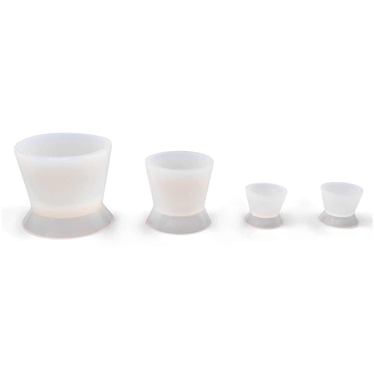 Pulpdent Mini Mixing Bowls, Assorted (2 Small, 1 Medium, 1 Large), 4/Pk, B-MA - Mini Mixing Bowl Assorted 4/Pk, B-MA - Image 1