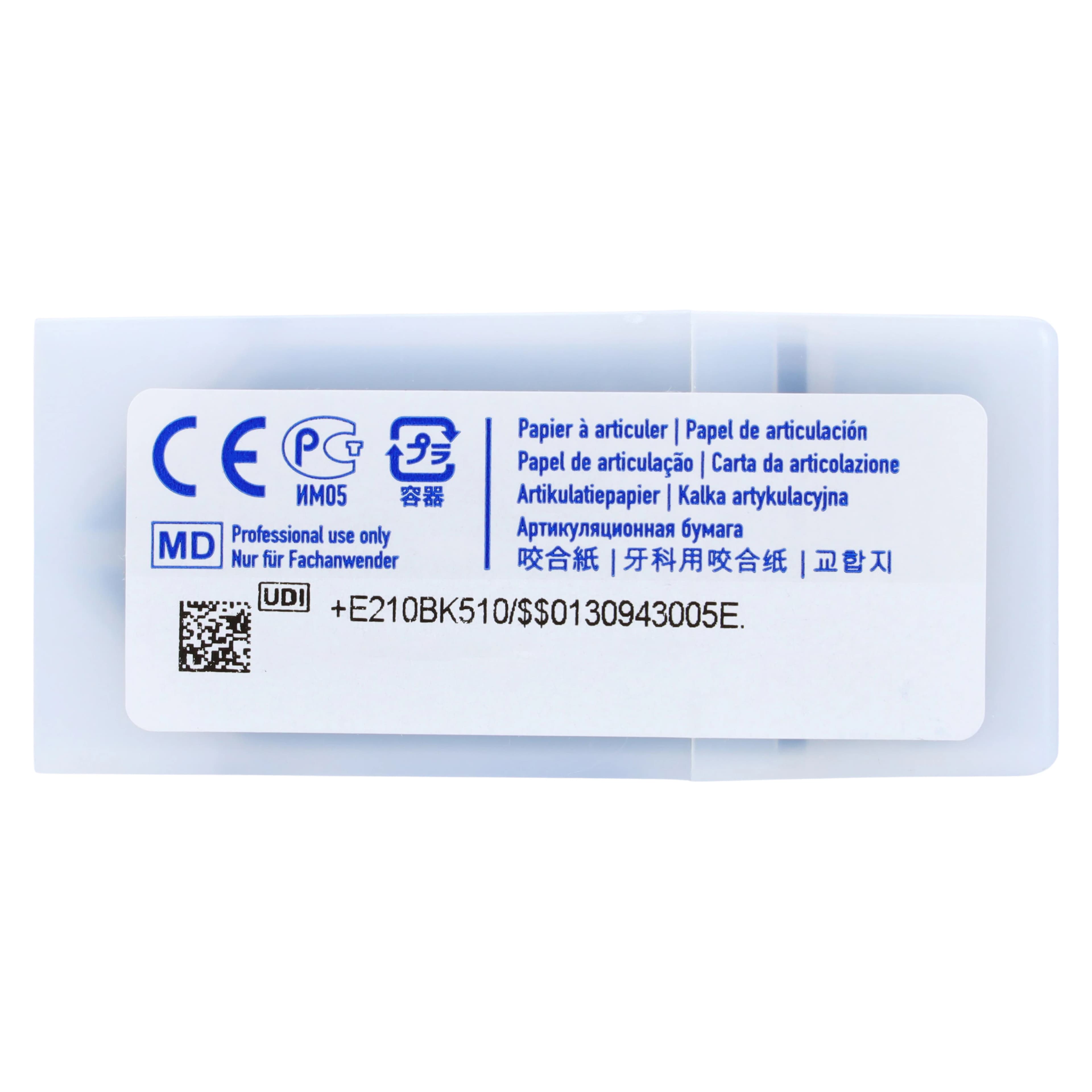 Bausch Progress 100 Articulating Paper, 100 Micron, Blue, Plastic Dispenser, 300 Strips, BK-51 thumbnail 4