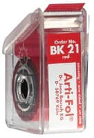 Bausch Arti-Fol Articulating Film, Ultra Thin 8 Micron, One-Sided Red, 22 mm x 20 m Roll in Dispenser, BK-21 - Arti-Fol Articulating-Film One-Sided - Image 1
