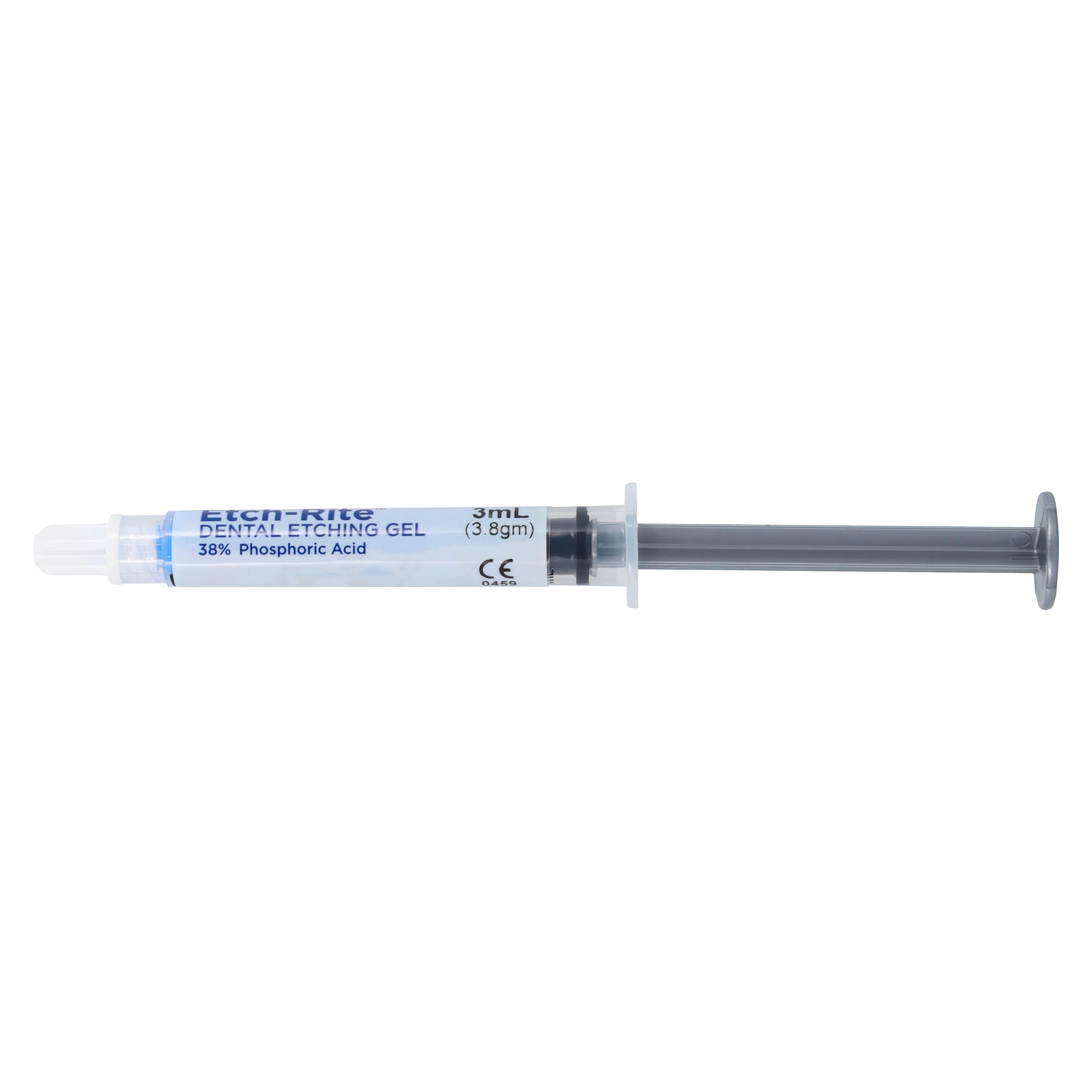 Pulpdent Etch-Rite Etch Gel Syringe, 38% Phosphoric Acid, Thixotropic, 3mL thumbnail 3
