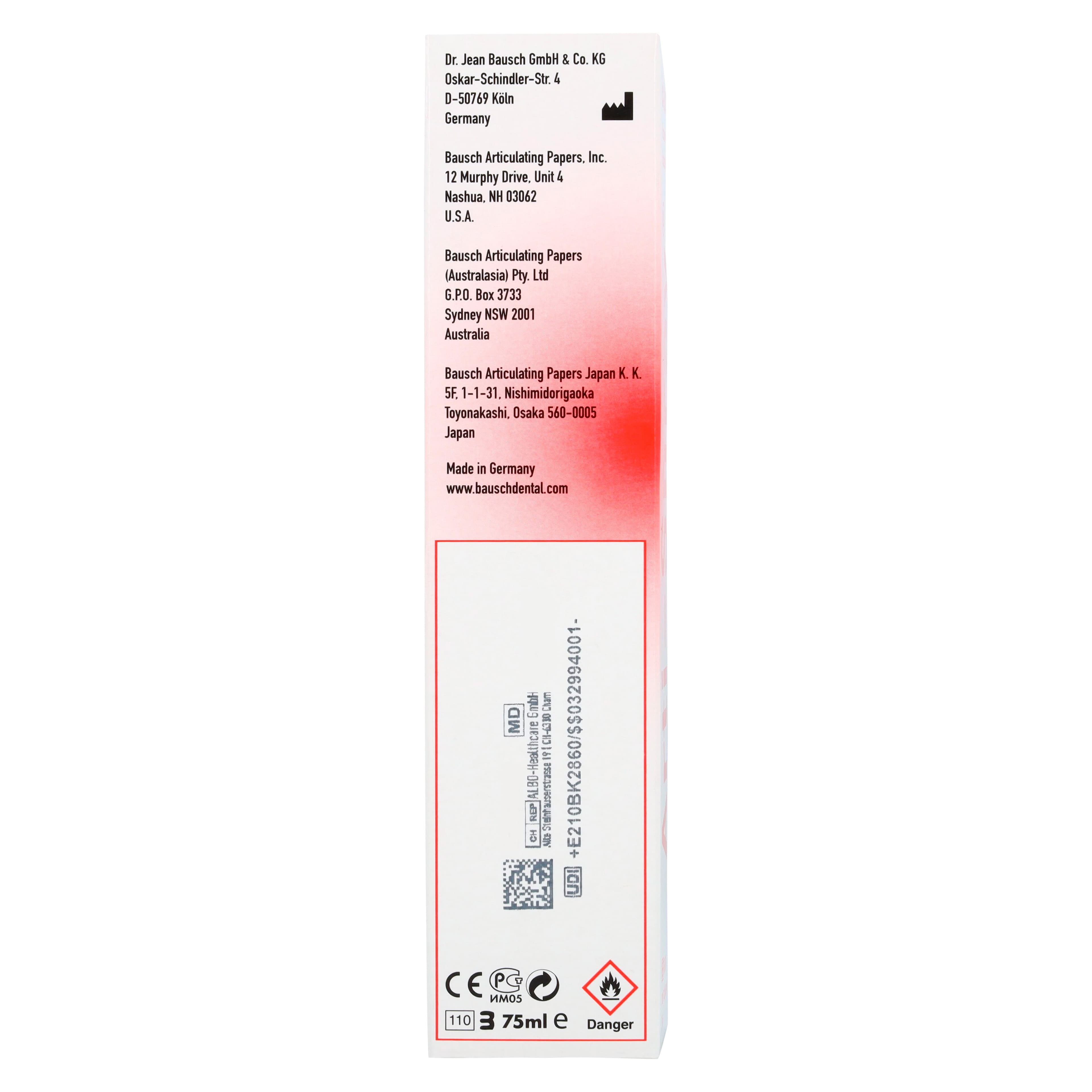 Bausch Arti-Spray Occlusion Spray, Red, 75 mL Aerosol Can, BK 286 thumbnail 8