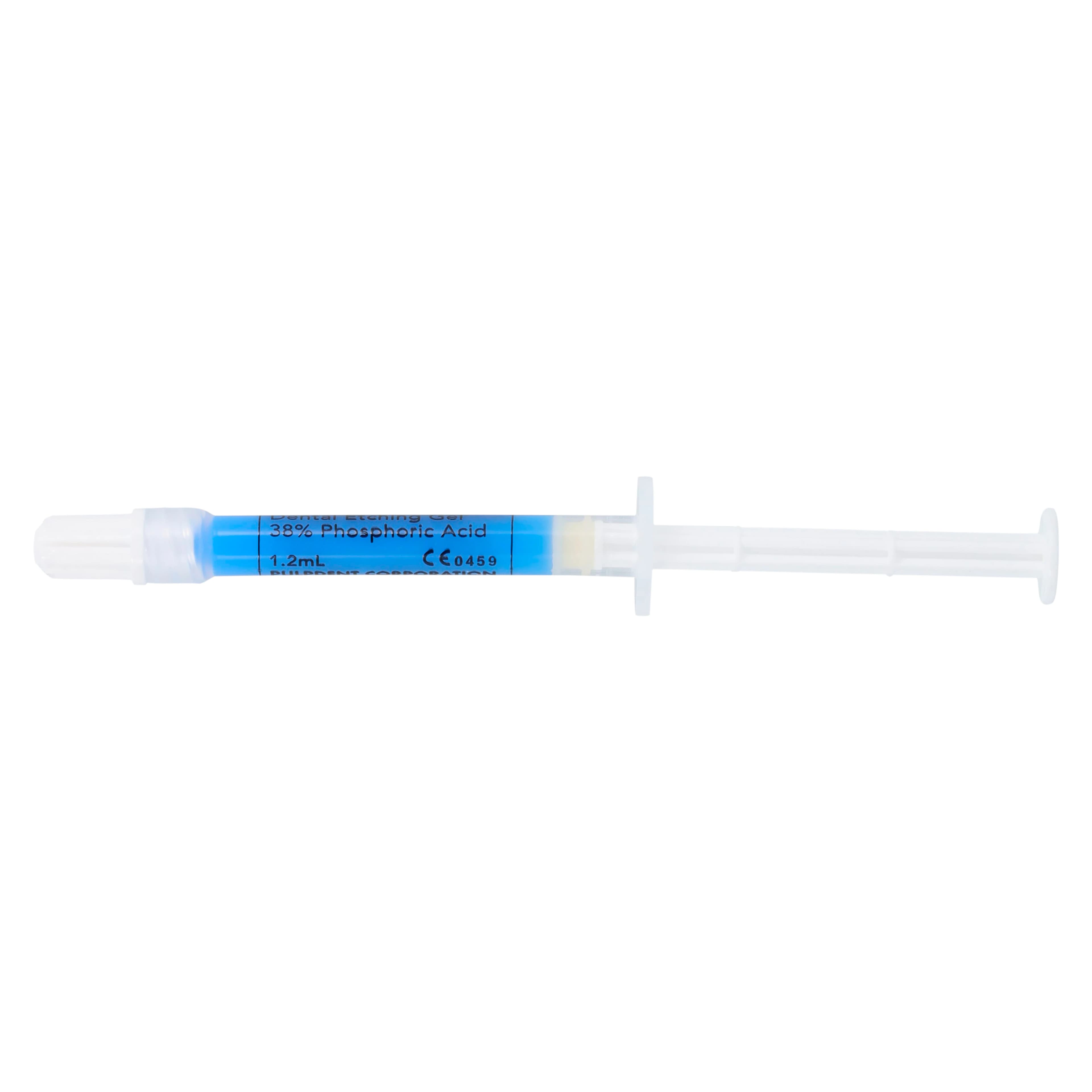 Pulpdent Etch-Rite Dental Etching Gel, 38% Phosphoric Acid, Thixotropic, Blue, 1.2 mL Syringe, Bulk Pack of 24, ET-24 thumbnail 3