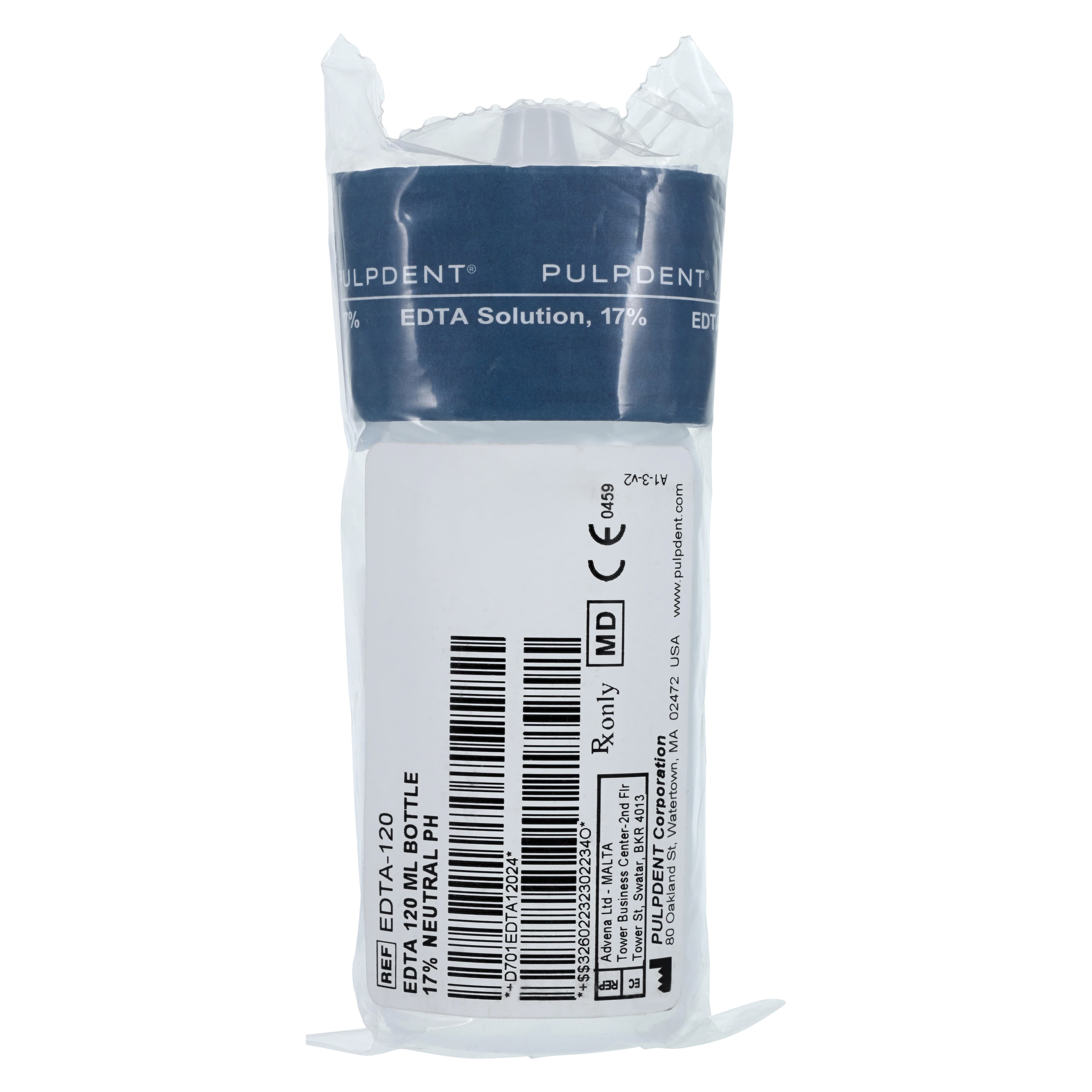 Pulpdent EDTA 17% Solution, 120 ml Bottle, EDTA-120 thumbnail 2