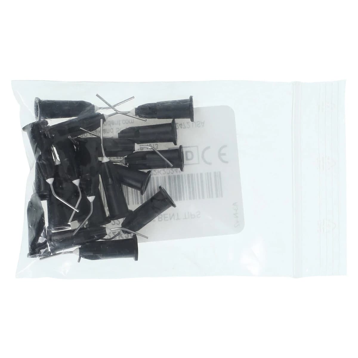 Pulpdent Prebent Applicator Tips, 22 Gauge, 1/2", Black, Luer Lock, 20/Pkg, 22K20 thumbnail 4