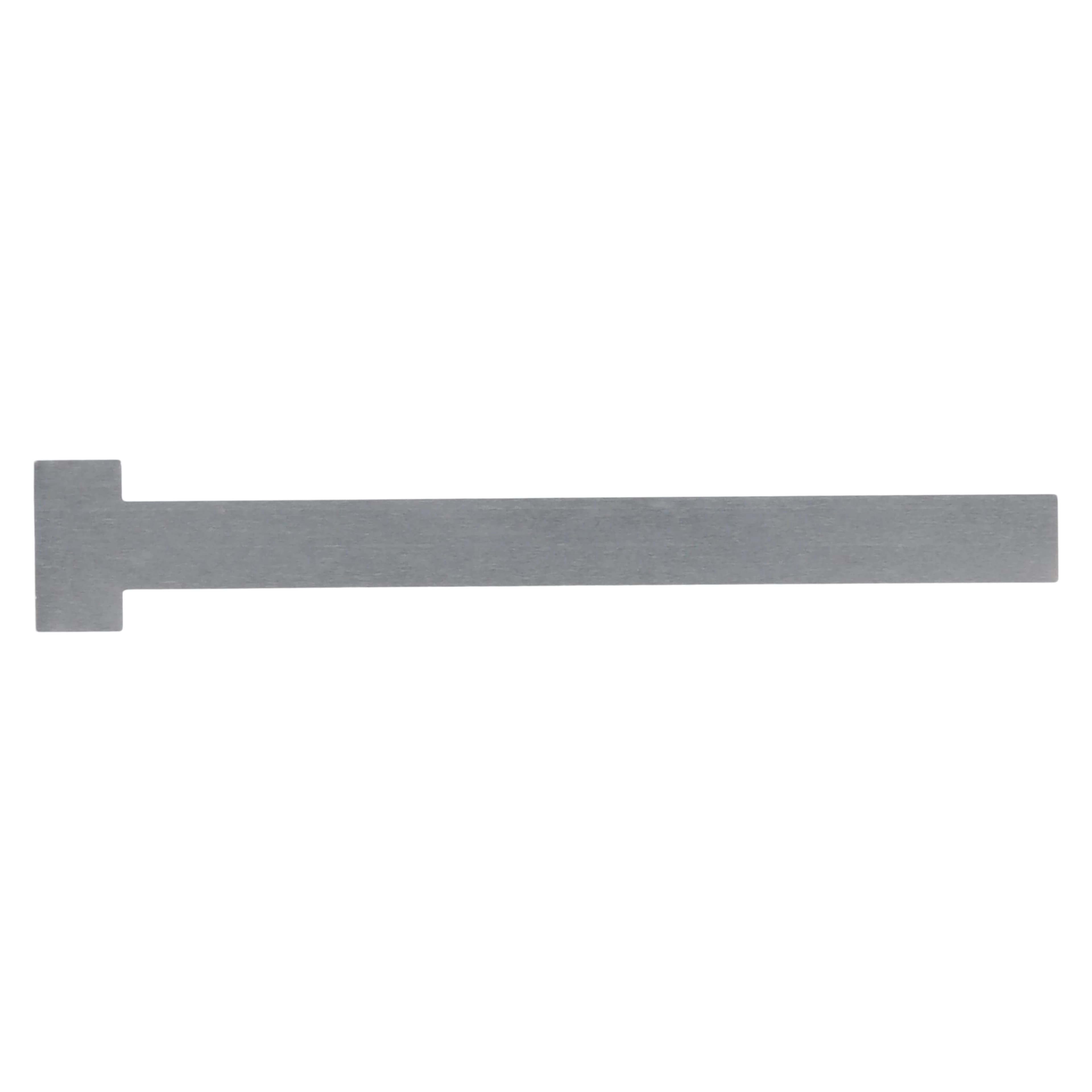 Pulpdent T-Bands, Stainless Steel, Straight/Narrow, 0.002" (0.05 mm) Thick, 5/32" Wide, 100/Box, BTSS/N - T-Bands, Straight, Narrow, Stainless Steel, 100/Pk, BTSS/N - Image 1