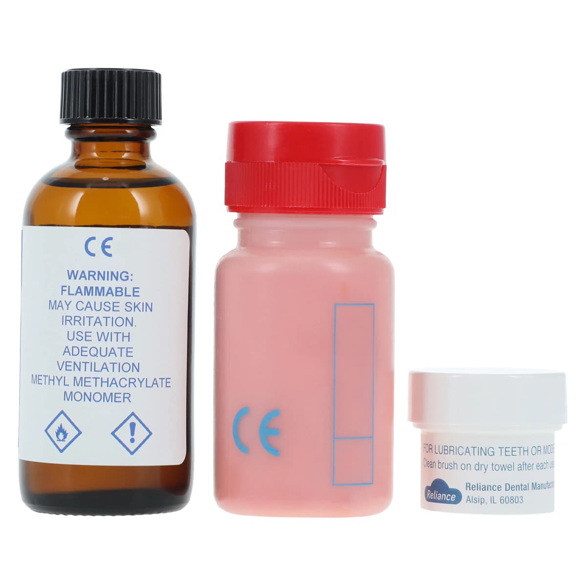 DuraLay Inlay Resin Combo Kit, Powder and Liquid, 2 oz, Red thumbnail 3