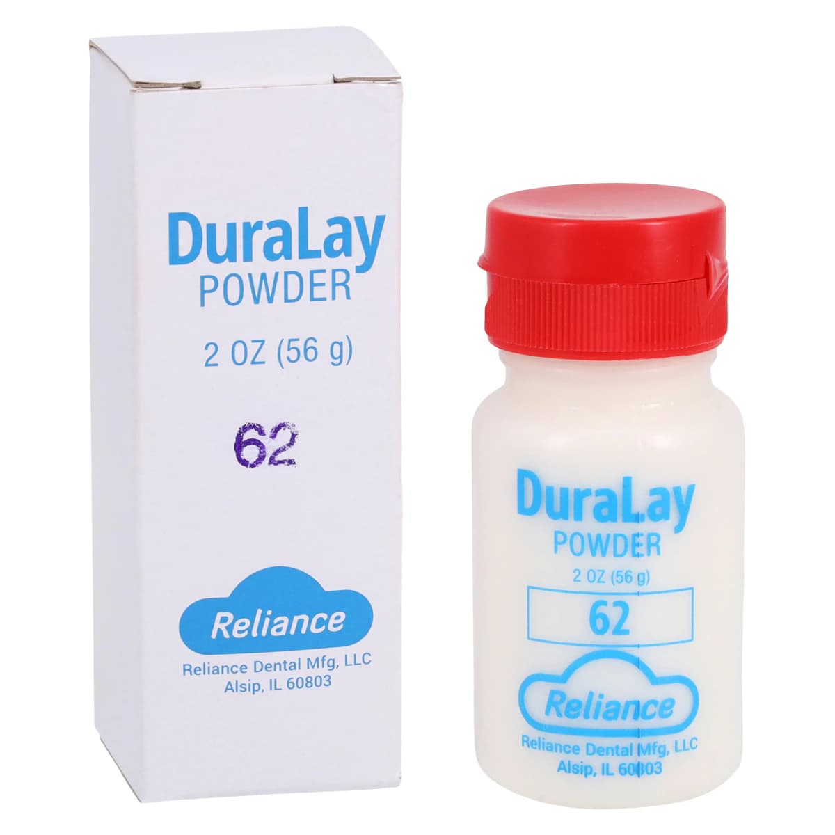 Duralay Pattern Resin Powder, Shade 62, 2 oz., 2505-62 thumbnail 2
