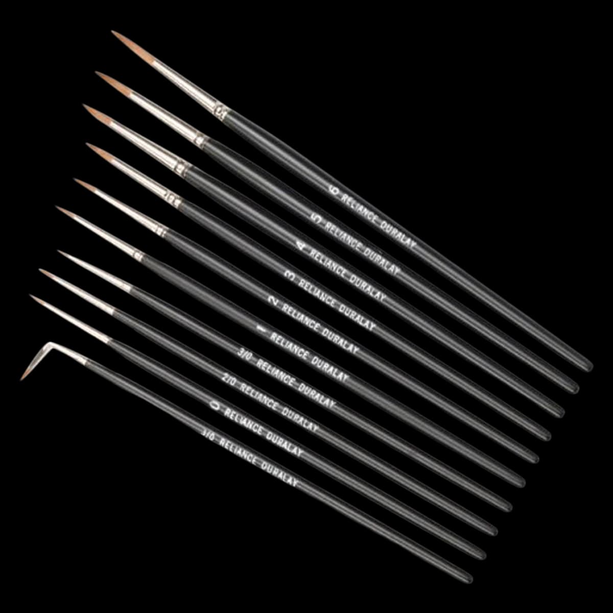 DuraLay Ceramist Brush Red Sable #1, Straight, 01KEZKNKFH98Q9DDS4CERBQG5K - Sable Brush Red #1 - Image 1