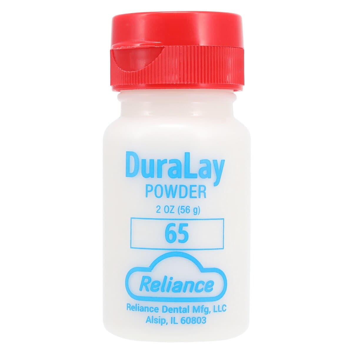 Duralay Temporary Crown & Bridge Self-Curing Acrylic Powder, Shade 65, 2 oz., 2505-65 thumbnail 3