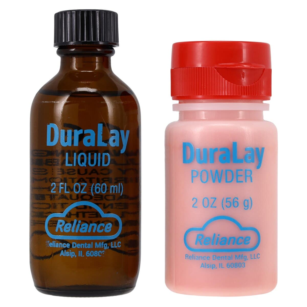 DuraLay Inlay Pattern Resin Standard Package, Red, 2 oz Powder & 2 oz Liquid with Lubricant and Dropper thumbnail 2