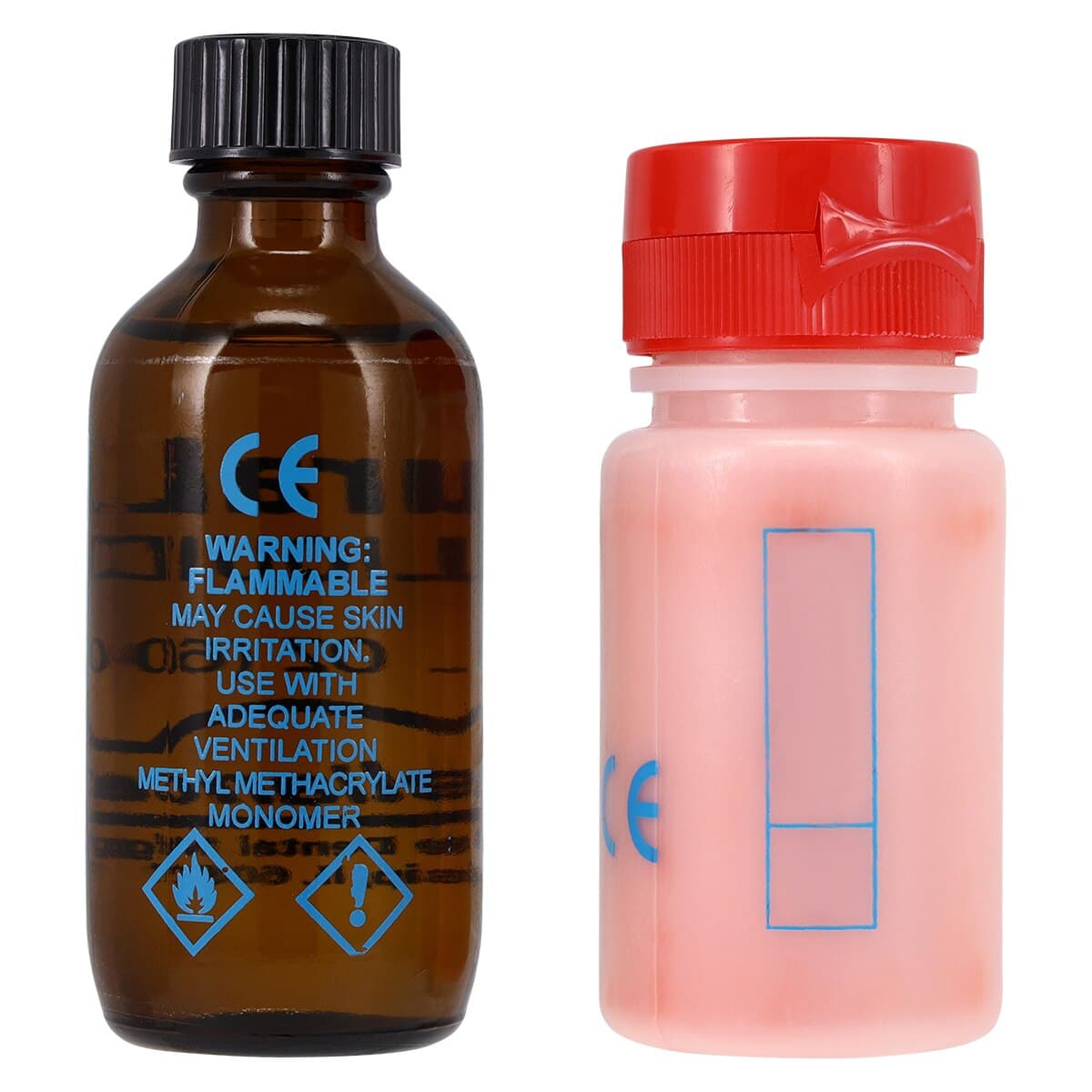 DuraLay Inlay Pattern Resin Standard Package, Red, 2 oz Powder & 2 oz Liquid with Lubricant and Dropper thumbnail 3