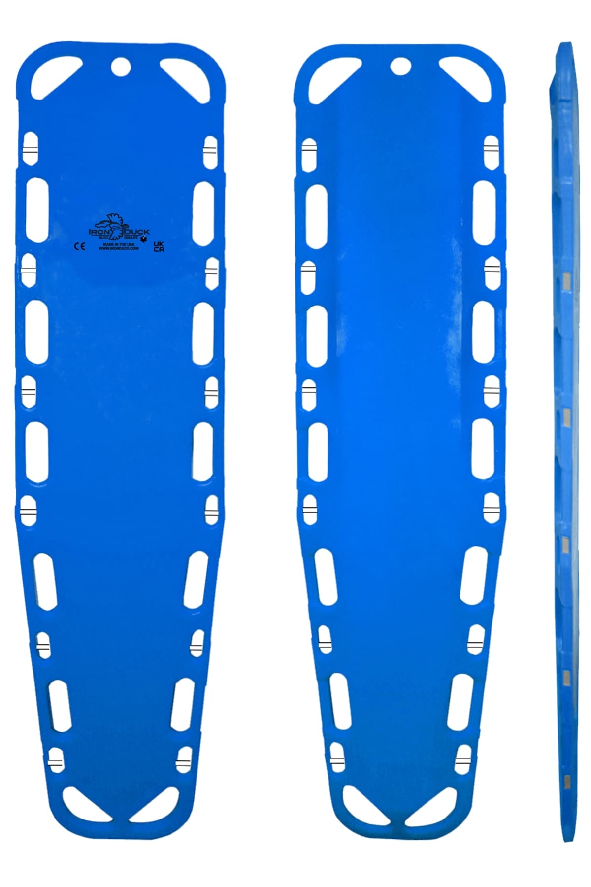 Fleming Industries Ultra-Vue Spine Board, Blue, Adult, 18" thumbnail 2