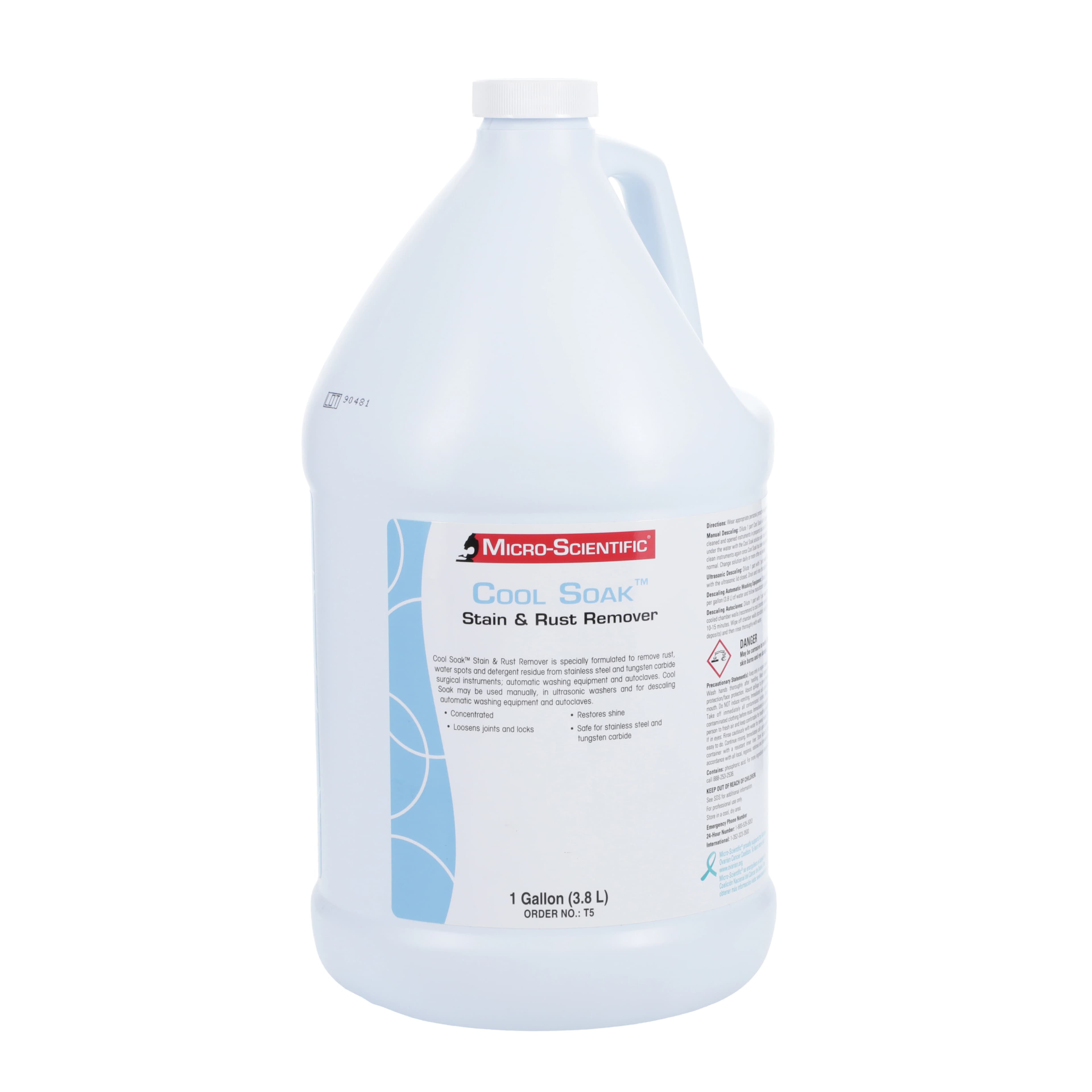 Cool Soak Remover Stain & Rust, 1 Gallon - Cool Soak Remover Stain & Rust - Image 1