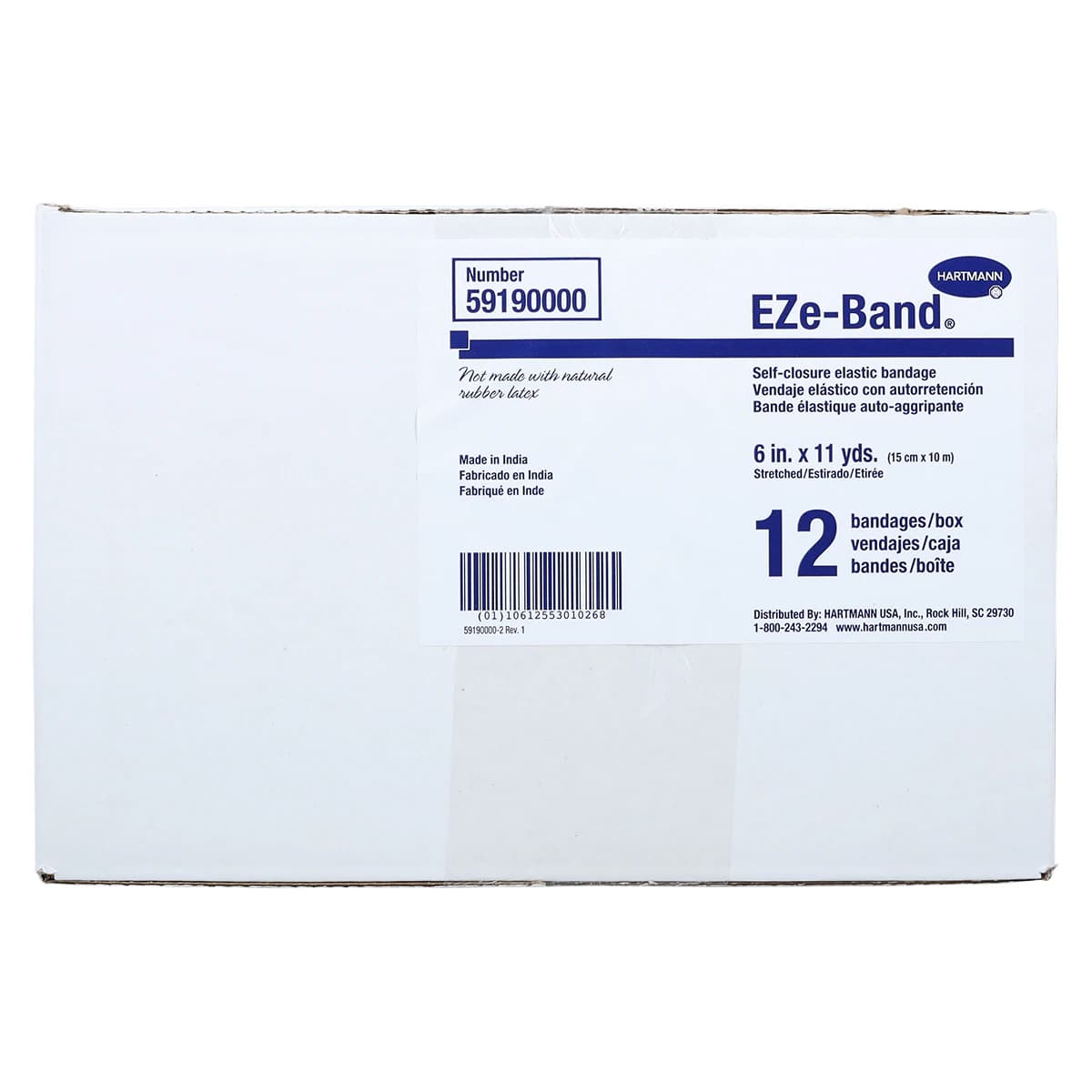 Hartmann EZe-Band Elastic Bandage, Cotton/Polyester, 6" x 11 yd, Beige, Non-Sterile, 24/Case thumbnail 3