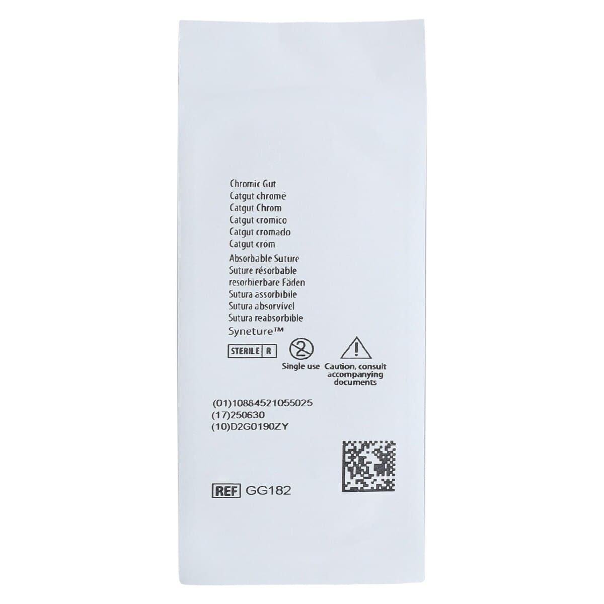 Surgigut Chromic Gut Suture, 3-0, 30", CV-25, Surgalloy Taper Point 1/2 Circle Needle 22mm, Undyed, 36/Case thumbnail 4