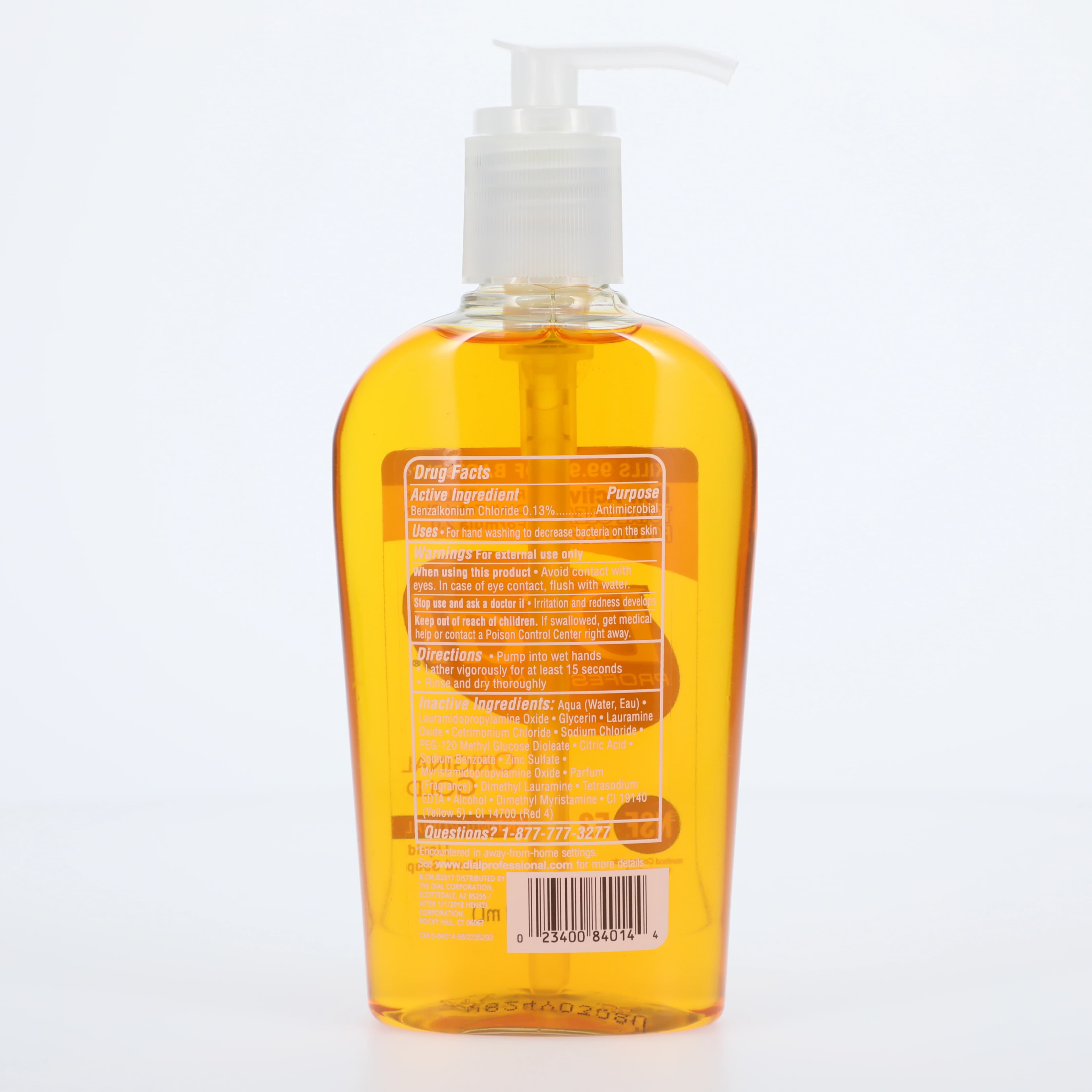 Dial Gold Antibacterial Liquid Hand Soap, Pump Bottle, 7.5 oz, 2340084014 thumbnail 2