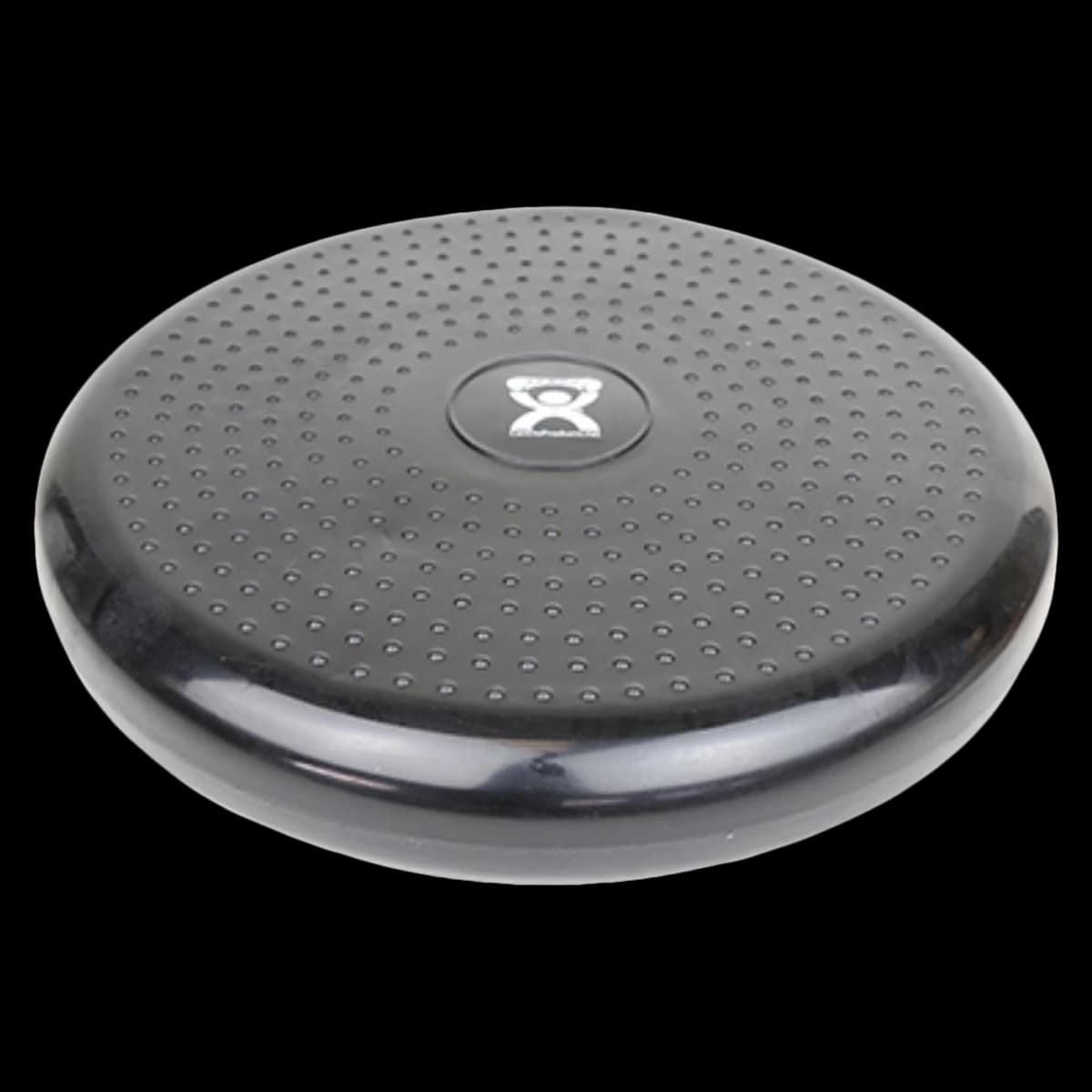 CanDo Vestibular Disc, Black, 35 cm - Cando Vestibular Disc Blk 35cm - Image 1