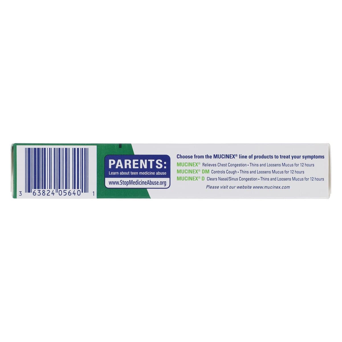 Mucinex DM ER Tablets, 600mg Guaifenesin/30mg Dextromethorphan, Extended Release, 40/Box thumbnail 4