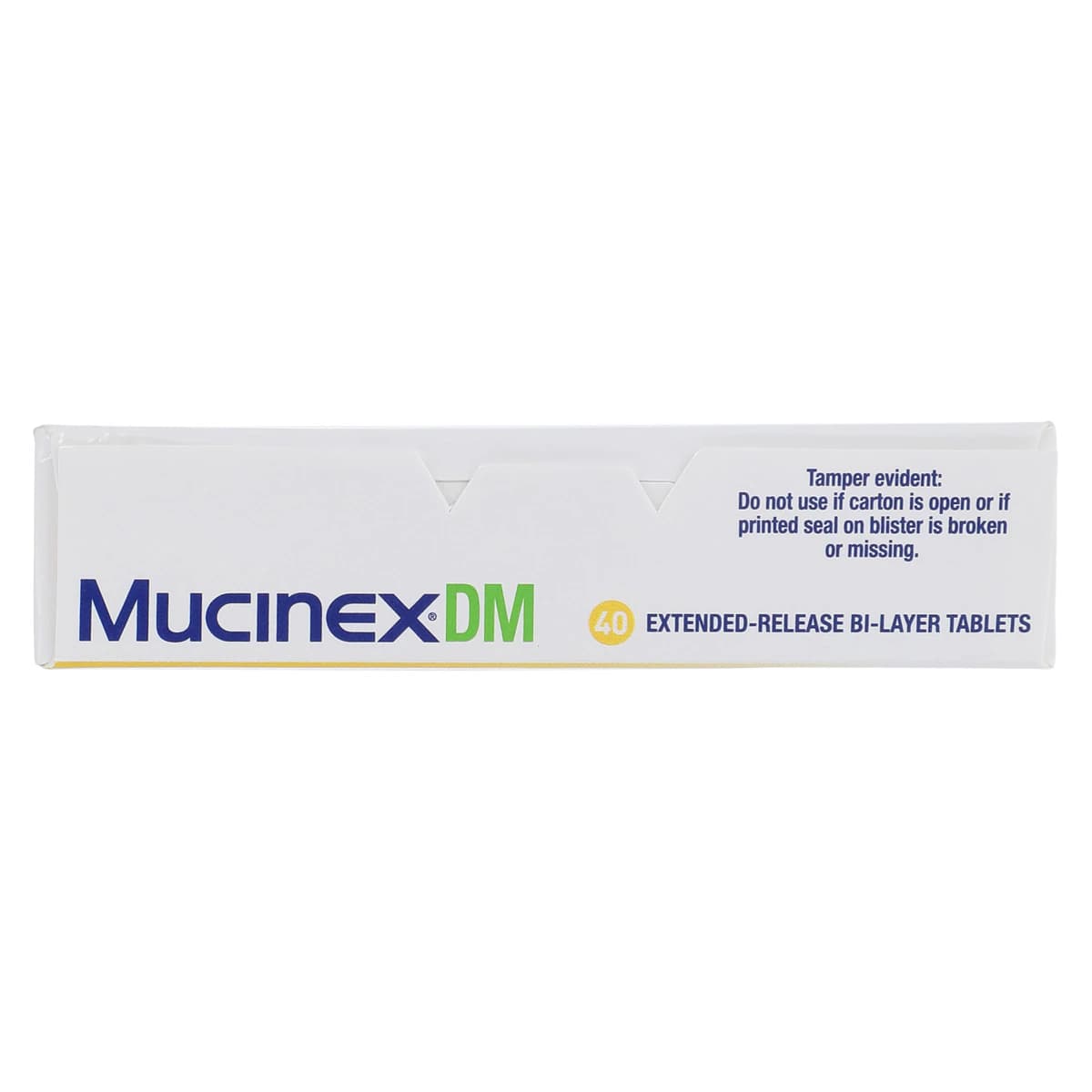 Mucinex DM ER Tablets, 600mg Guaifenesin/30mg Dextromethorphan, Extended Release, 40/Box thumbnail 5