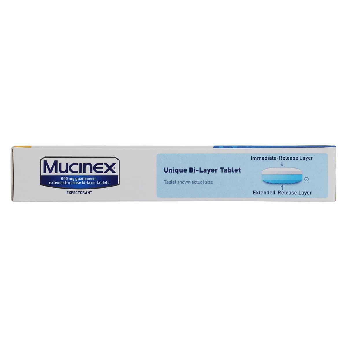 Mucinex Expectorant ER Tablets, 600mg Extended Release, 40/Box thumbnail 3