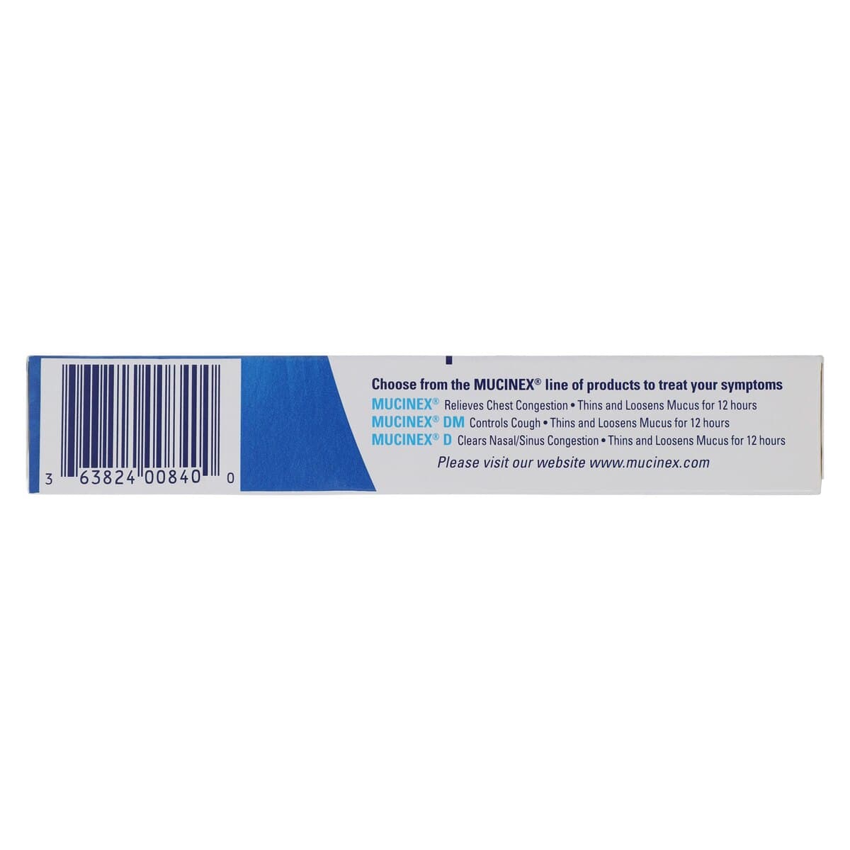 Mucinex Expectorant ER Tablets, 600mg Extended Release, 40/Box thumbnail 5