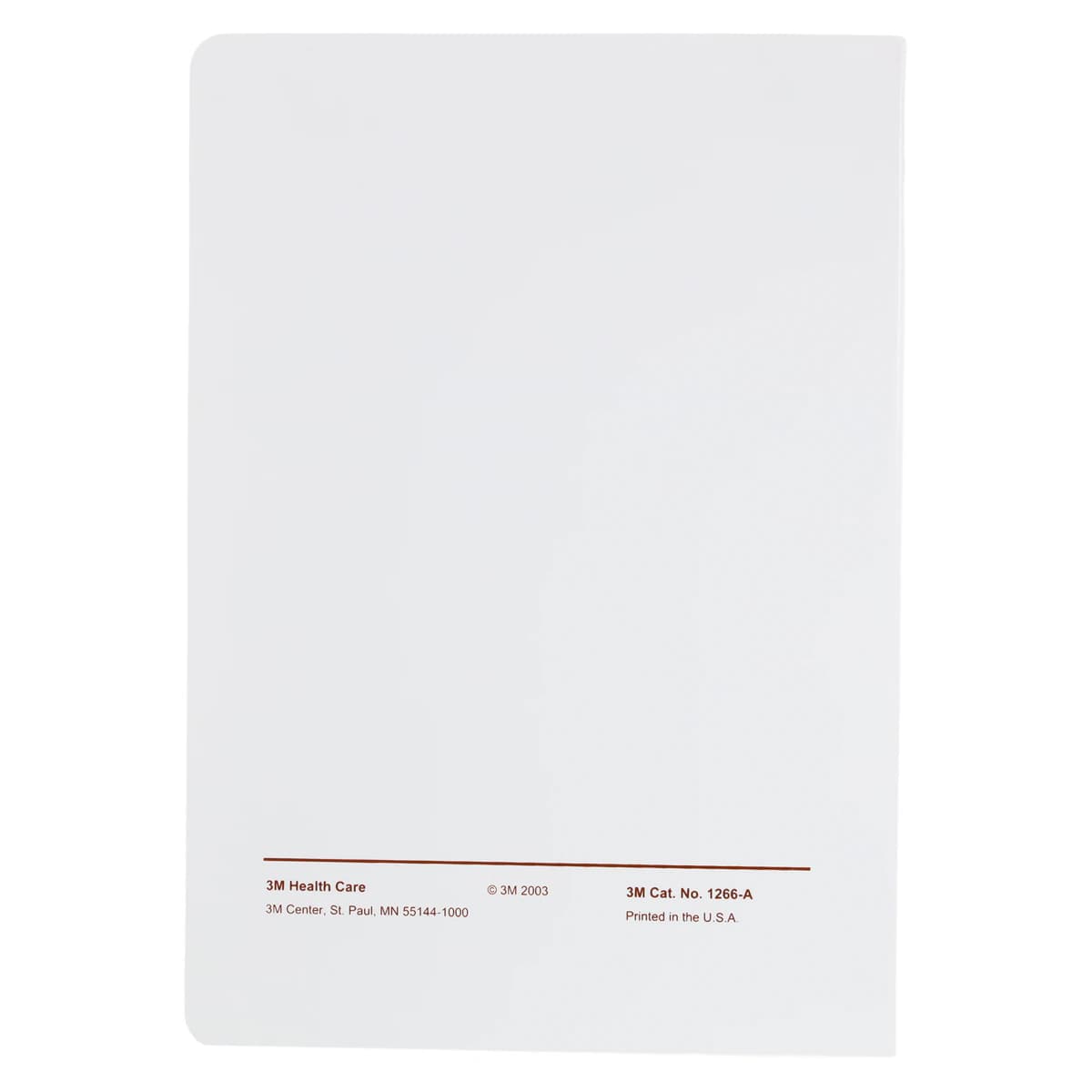 3M Attest Monitoring Log Book for Steam Sterilizers, 1266-A, Each thumbnail 3