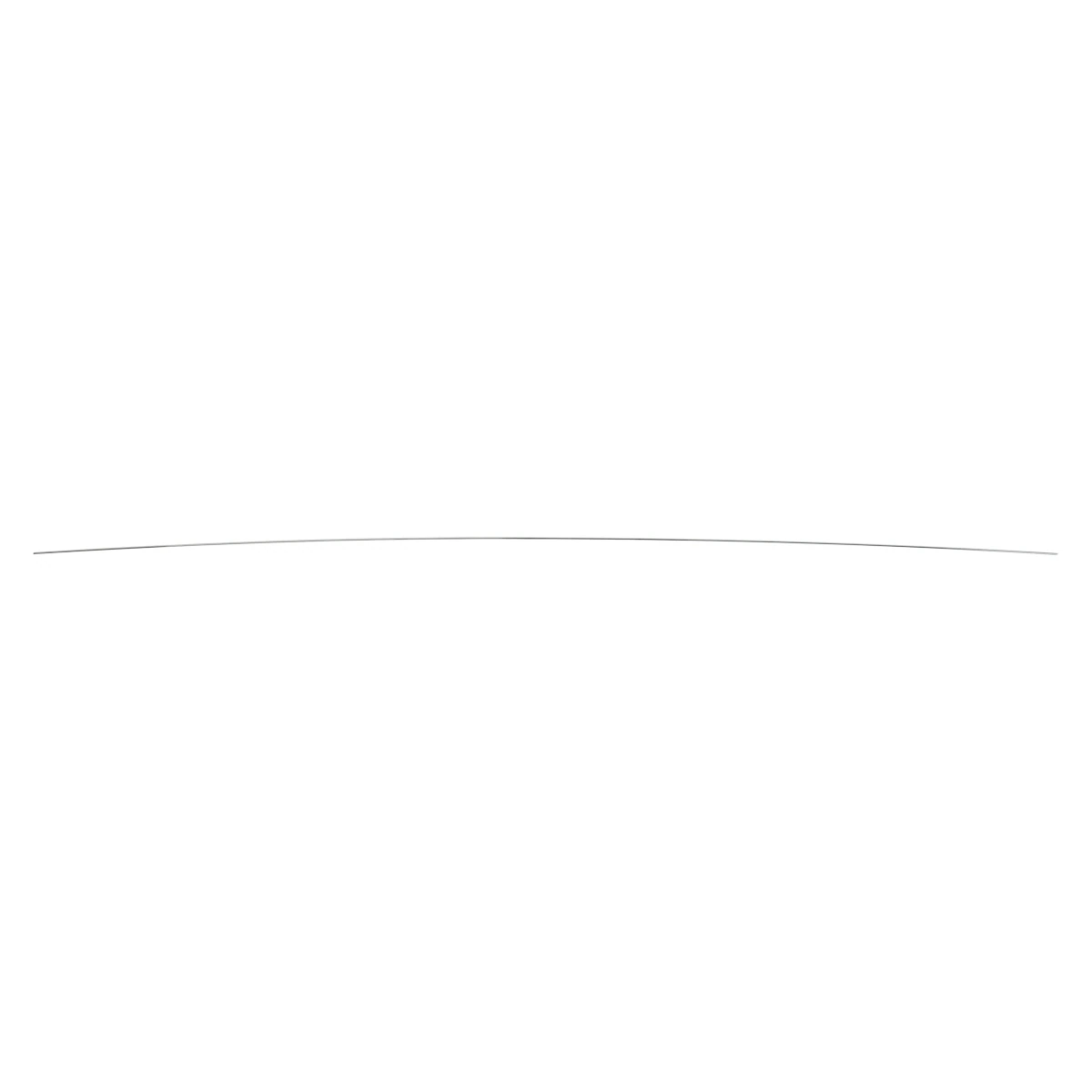Masel Stainless Steel Round Archwire, Spring Temper, 14" Length, 0.036" (19 Gauge), Pack of 10 thumbnail 2