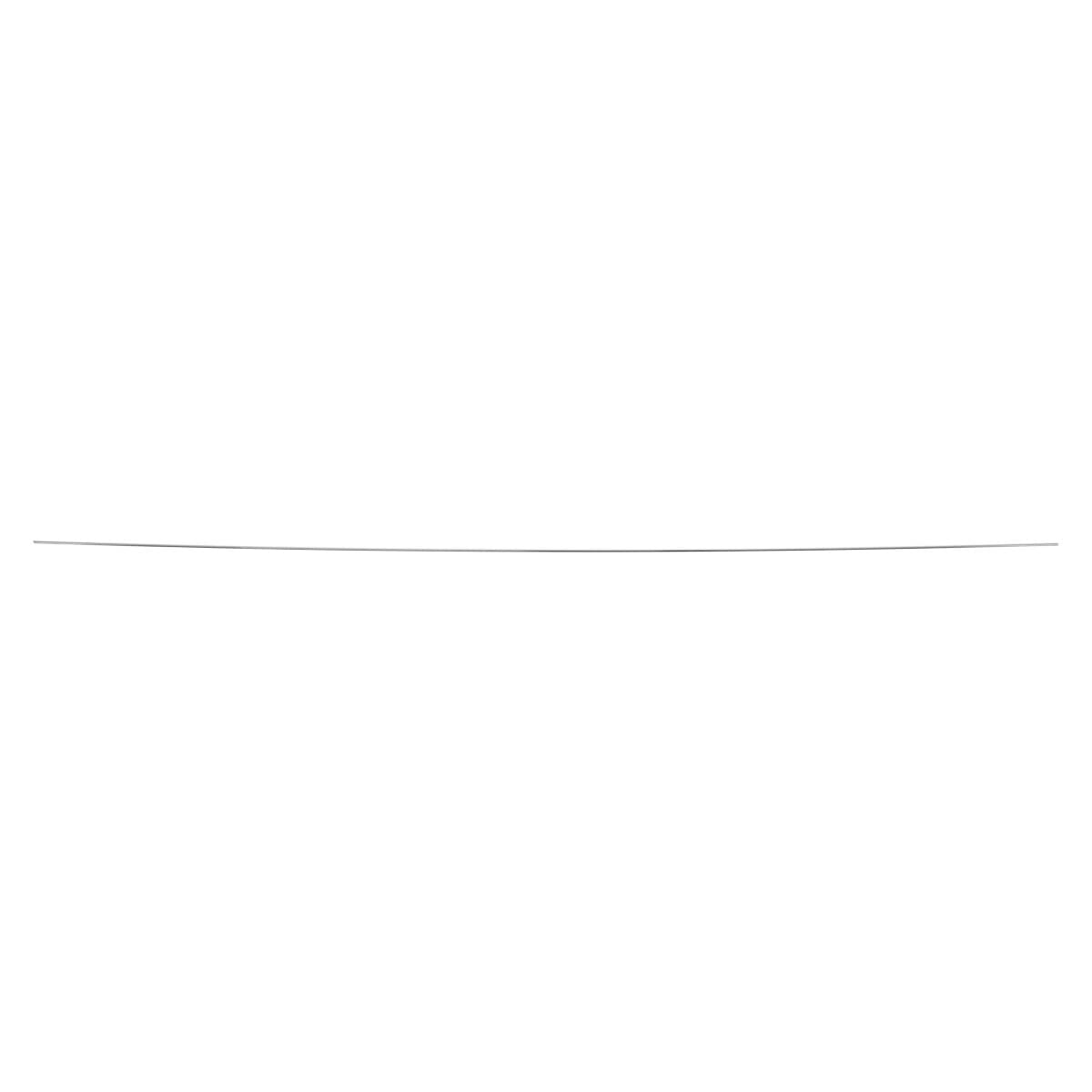 Spring Tempered Wire Round, Stainless Steel, 14", 17 Gauge (0.045"), 10/Pack thumbnail 2