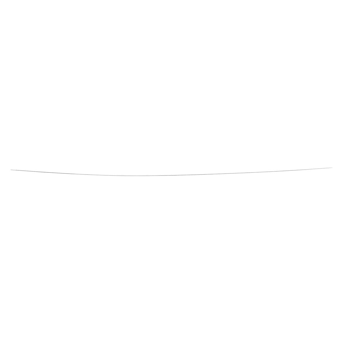 Spring Tempered Stainless Steel Round Wire, 14" Length, 0.028" Diameter (21 Gauge), 10/Pack thumbnail 2