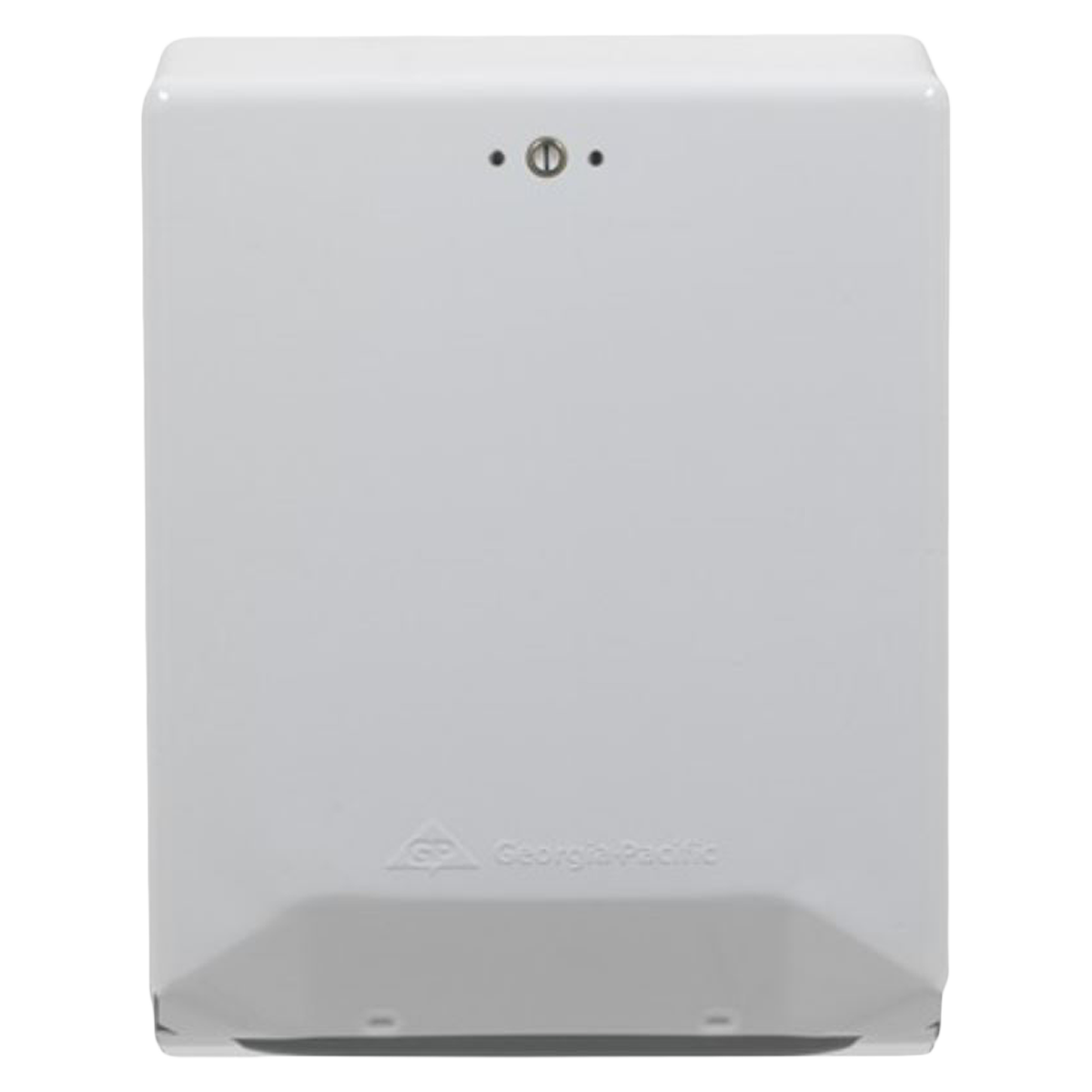 Georgia Pacific PRO SERIES C-Fold/Multifold Towel Dispenser, White Plastic, Wall Mount, Key-Lock, 01KG3QD8WV8BGA9NQXA5RKXM79 thumbnail 2