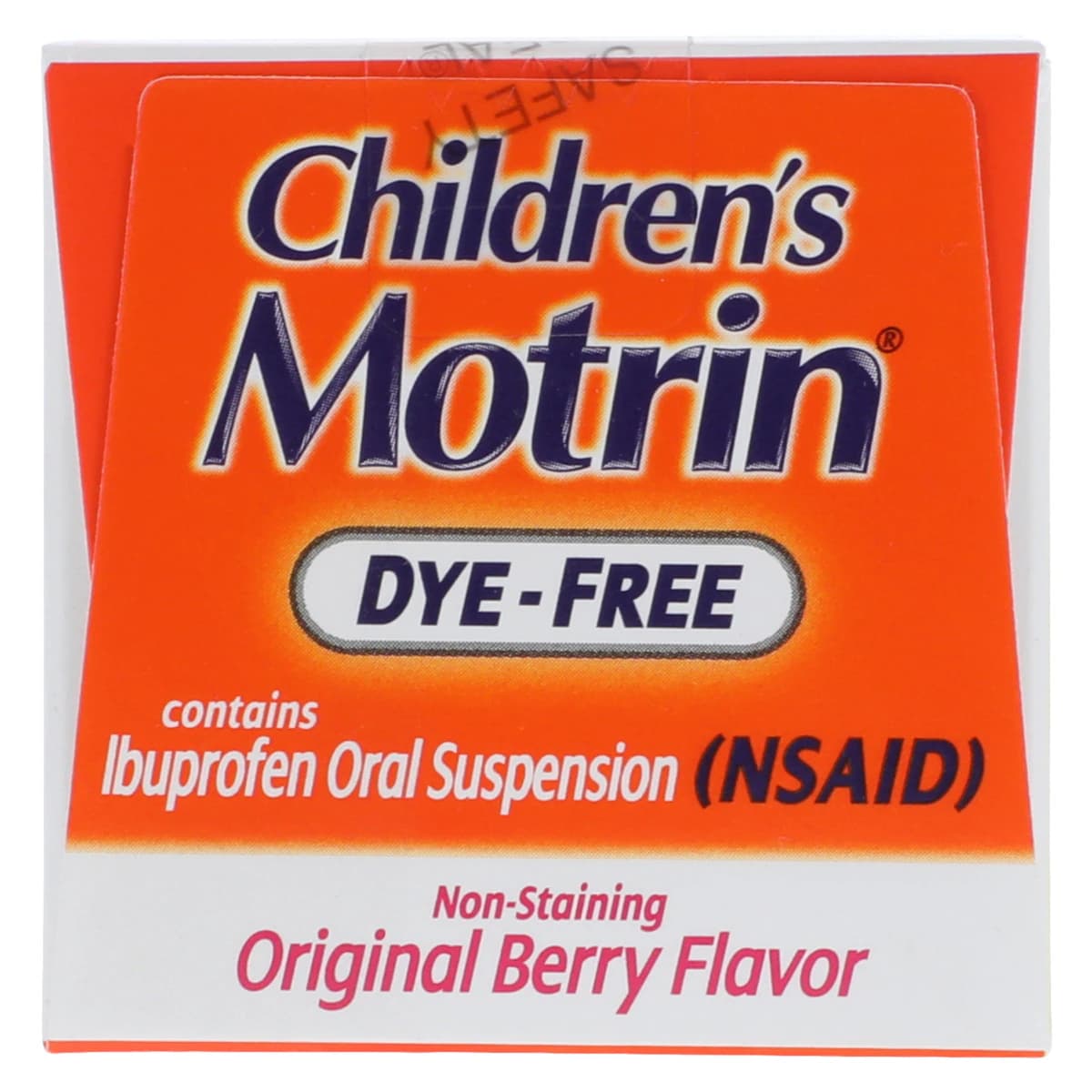 Motrin Children's Dye-Free Berry Suspension, 100mg/5mL, 4 fl oz Bottle thumbnail 5
