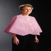 Graham Medical Disposable Exam Poncho, Mauve, 48 in x 23 in, 25/Case - Cape Poncho Disp Scrim Mauve - Image 1
