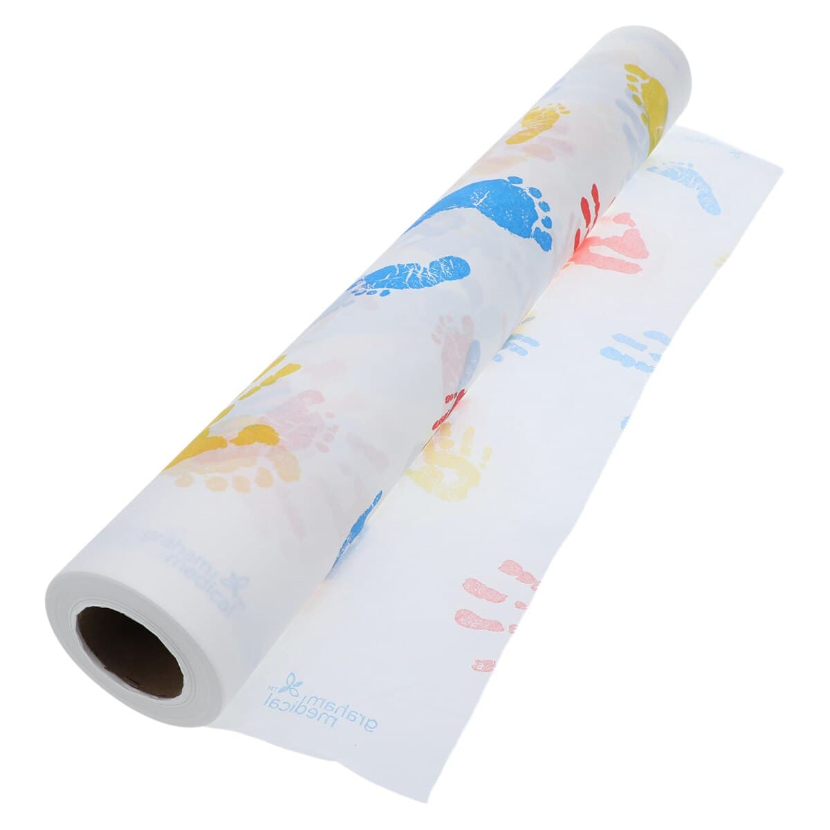 Graham Medical Table Paper Crepe Tiny Tracks, 21 in x 125 in, Non-Sterile, Latex-Free, 12 Rolls/Case thumbnail 2