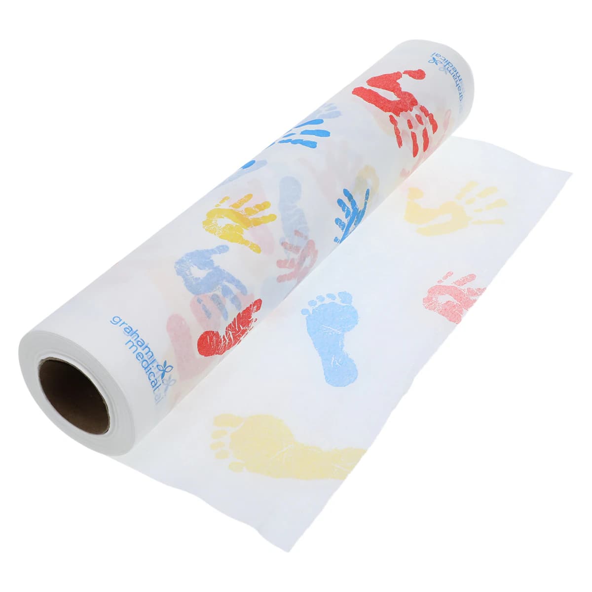 Graham Medical Table Paper Crepe Tiny Tracks, 14.5 in x 125 Feet, Non-Sterile, Latex-Free, 12 Rolls/Case thumbnail 2